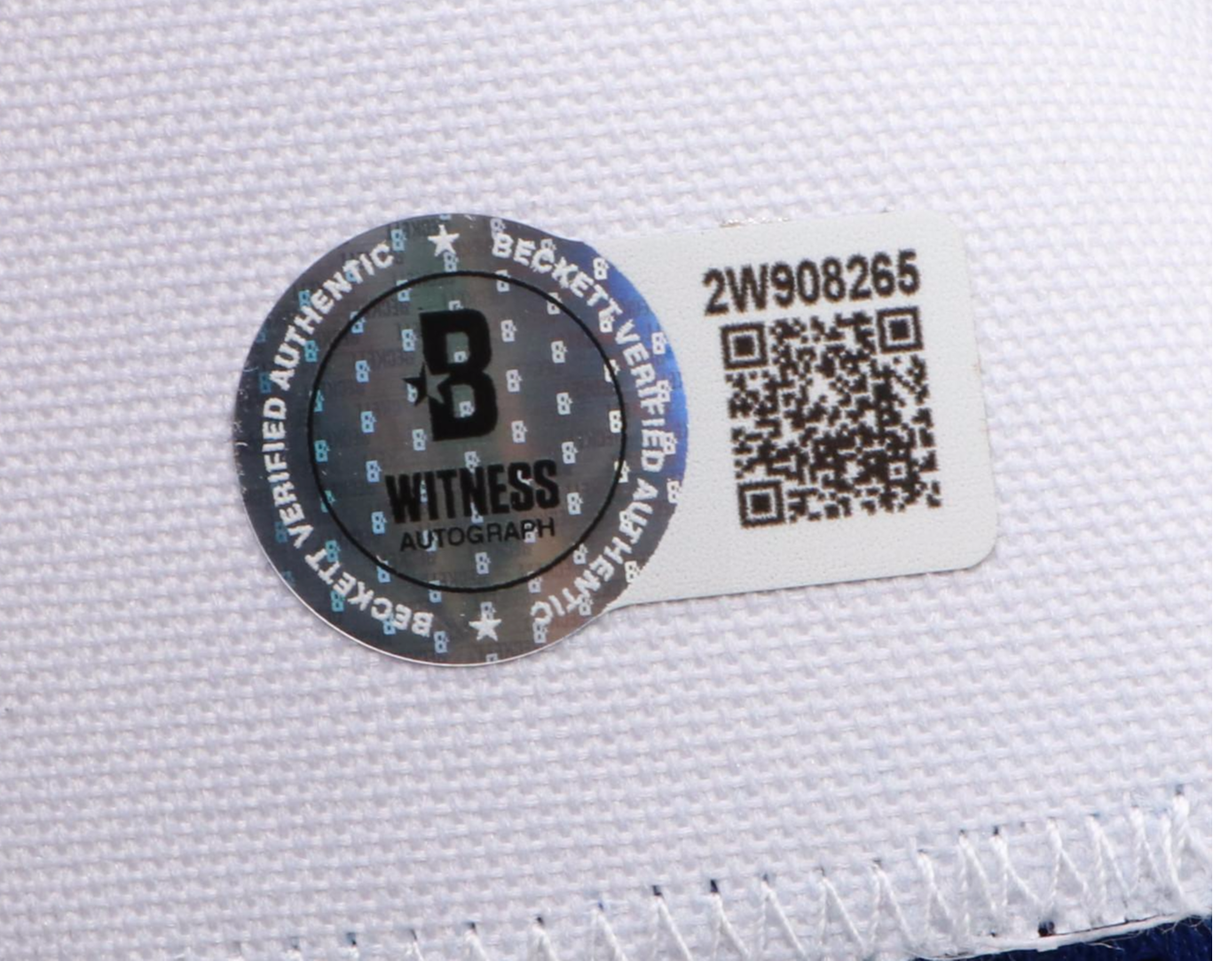 Edgerrin James Signed Indianapolis Colts Football Jersey, Beckett