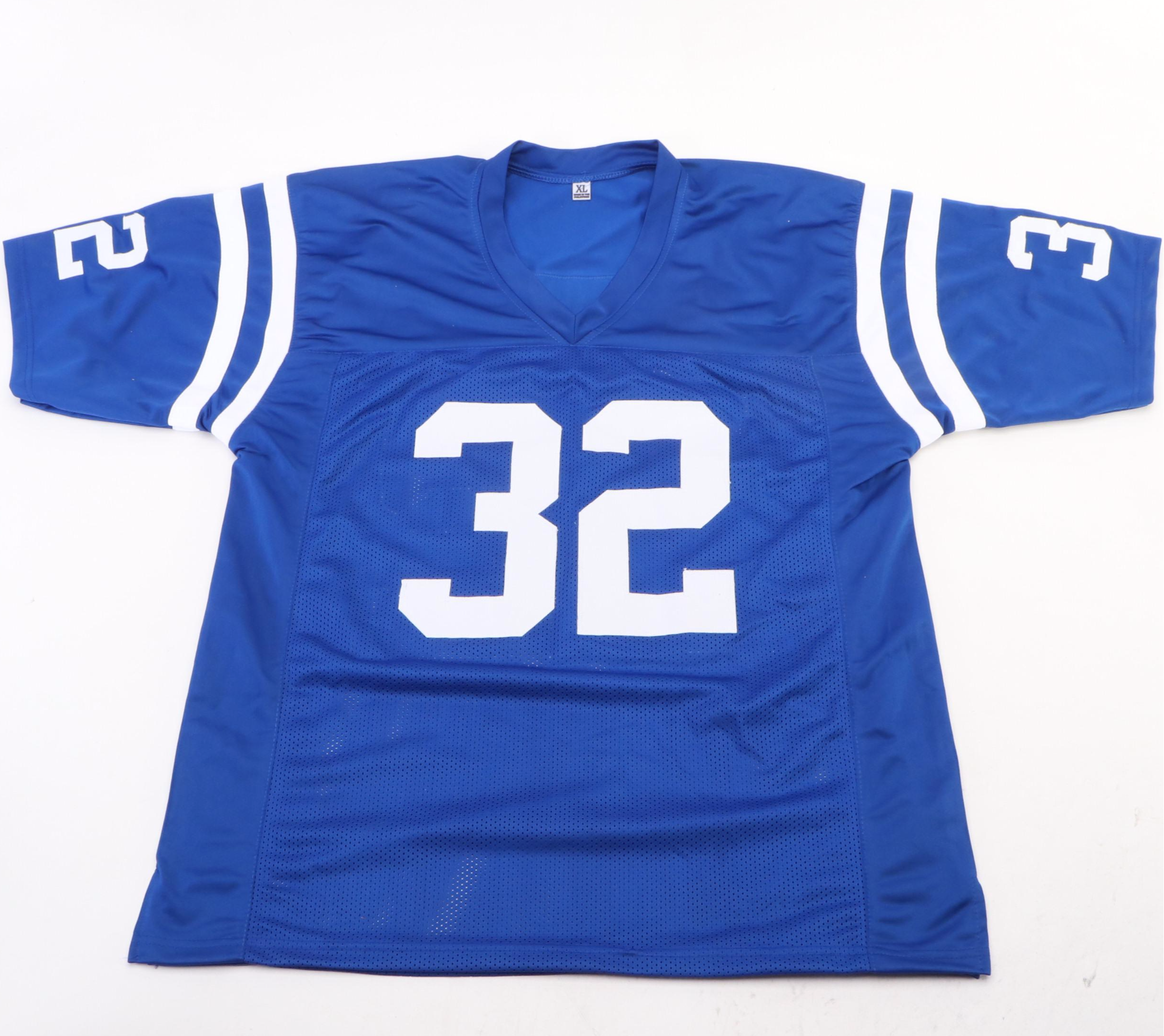 Edgerrin James Signed Indianapolis Colts Football Jersey, Beckett