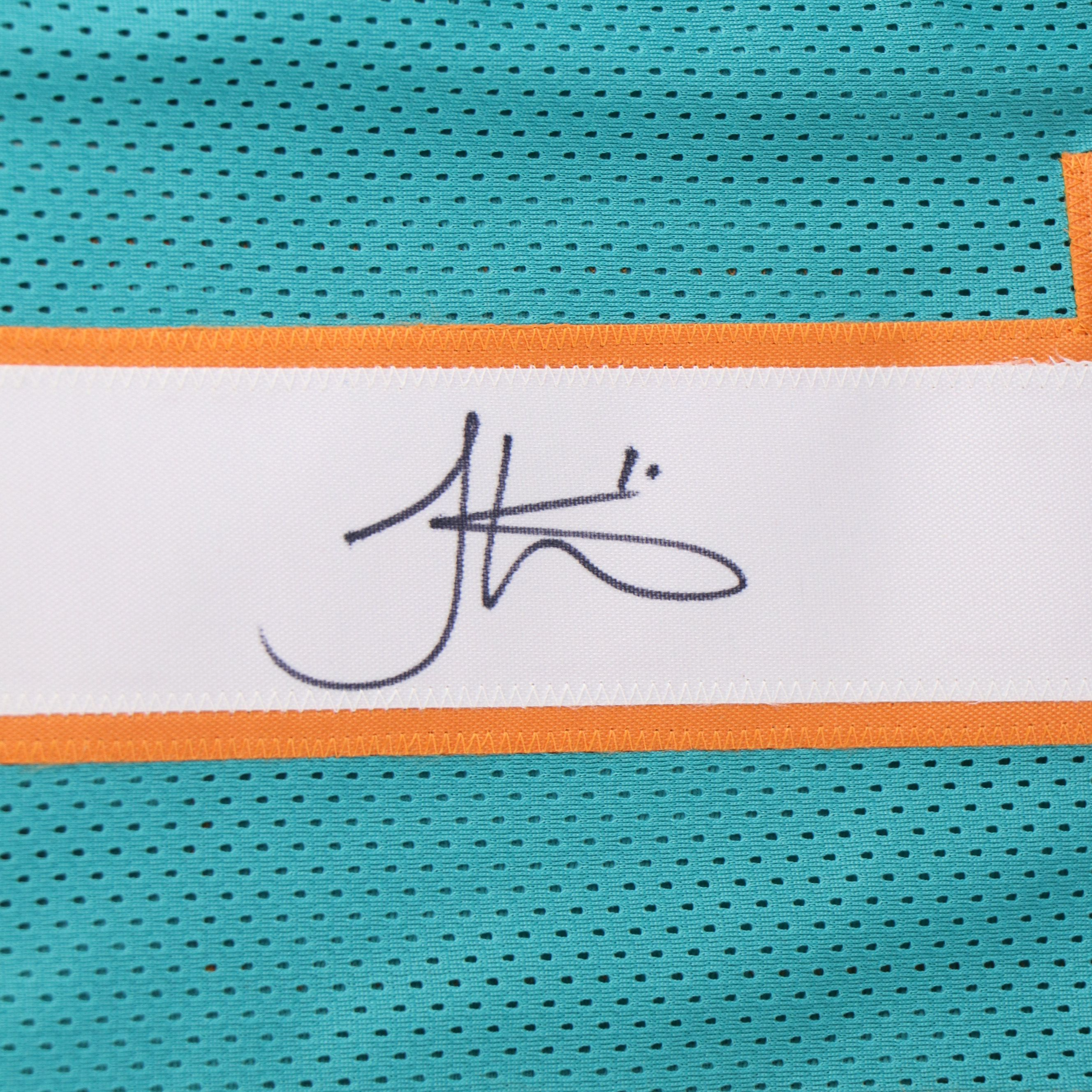Tyreek Hill Signed Miami Dolphins Football Jersey, JSA