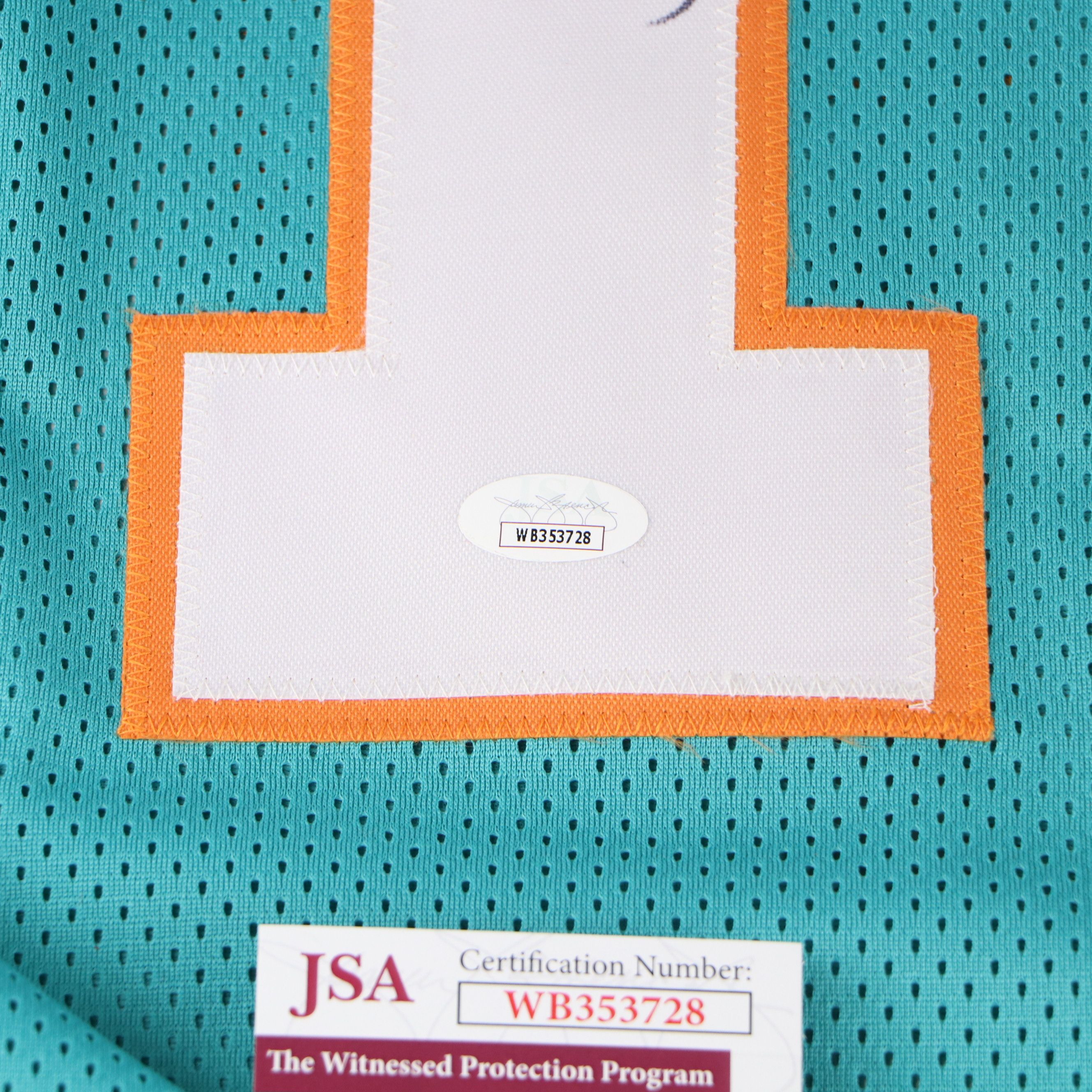 Tyreek Hill Signed Miami Dolphins Football Jersey, JSA