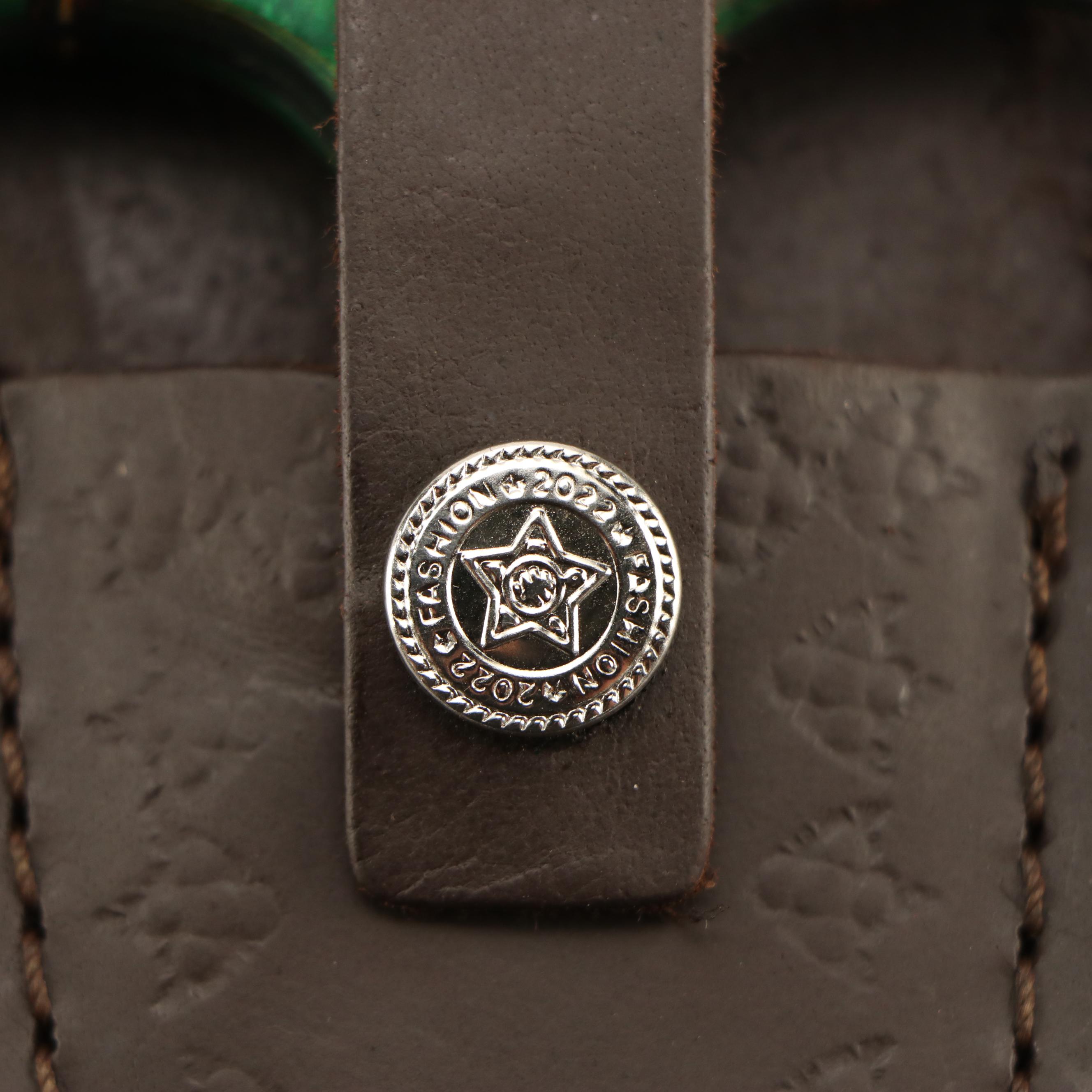 Damascus Steel Hunting and Skinner Knives in Leather Scabbards