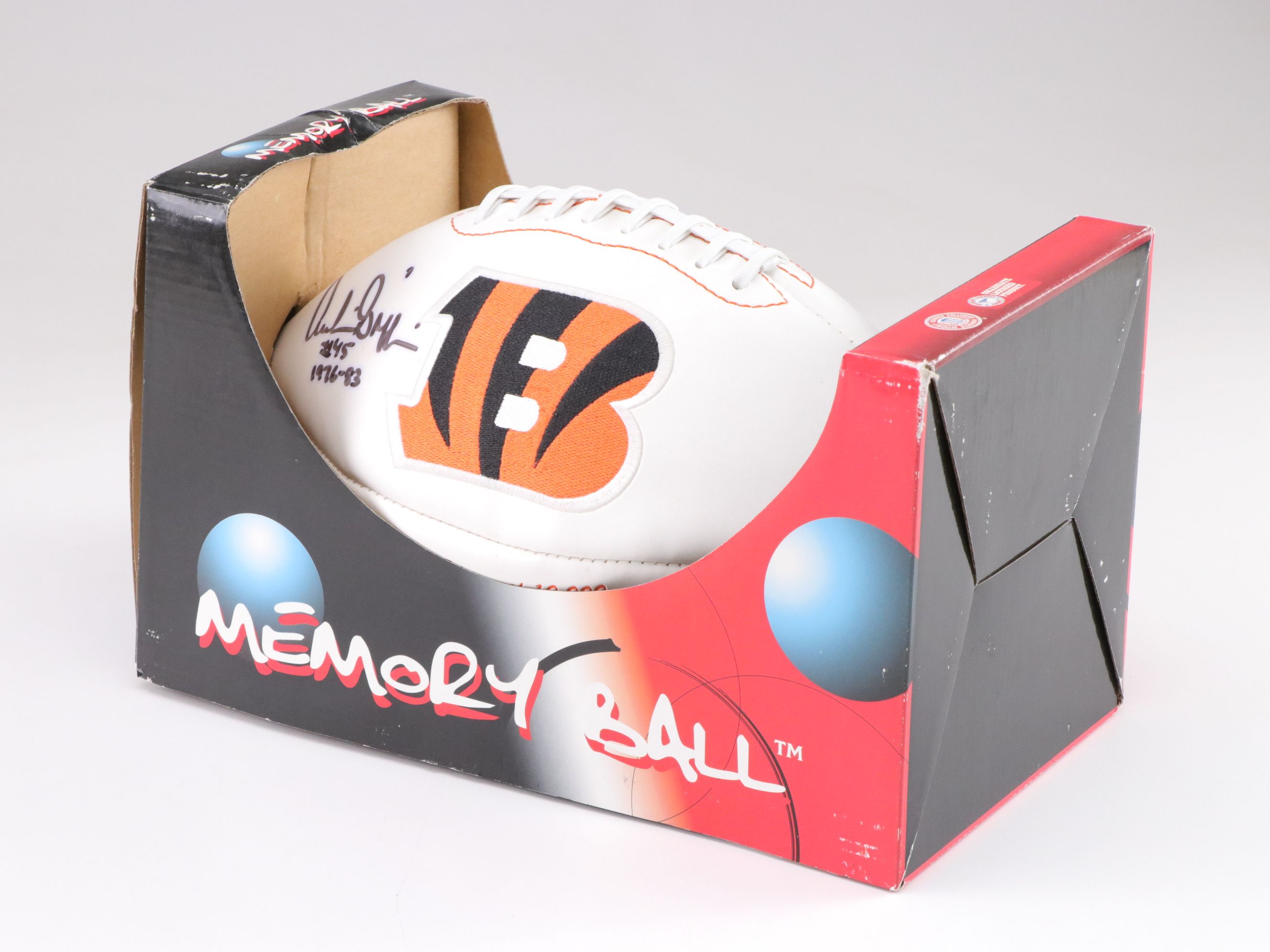 Archie Griffin Signed Souvenir Bengals and OSU Footballs, 1975 - 1983