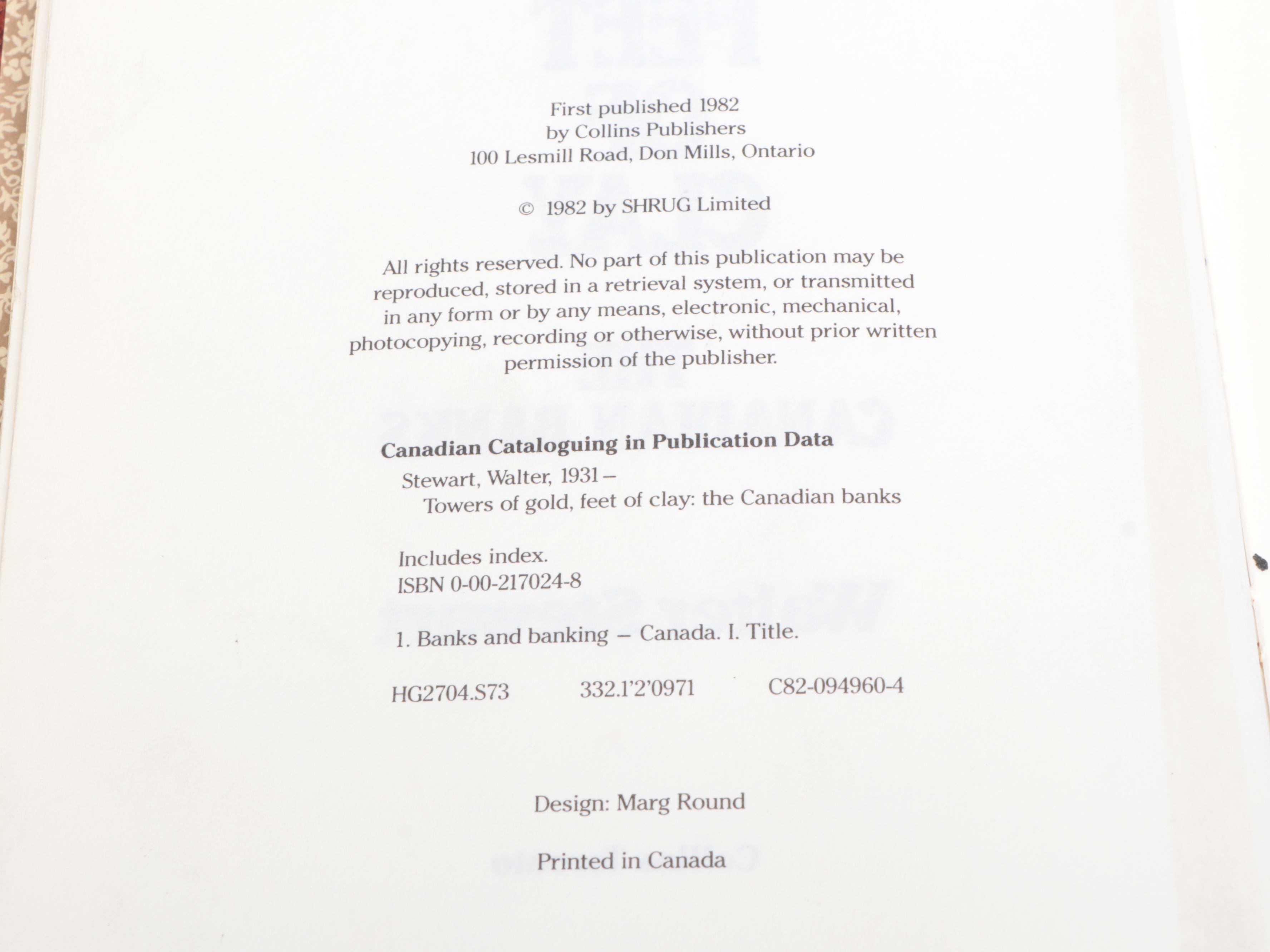 "Towers of Gold, Feet of Clay," "Pirates," and Other Books