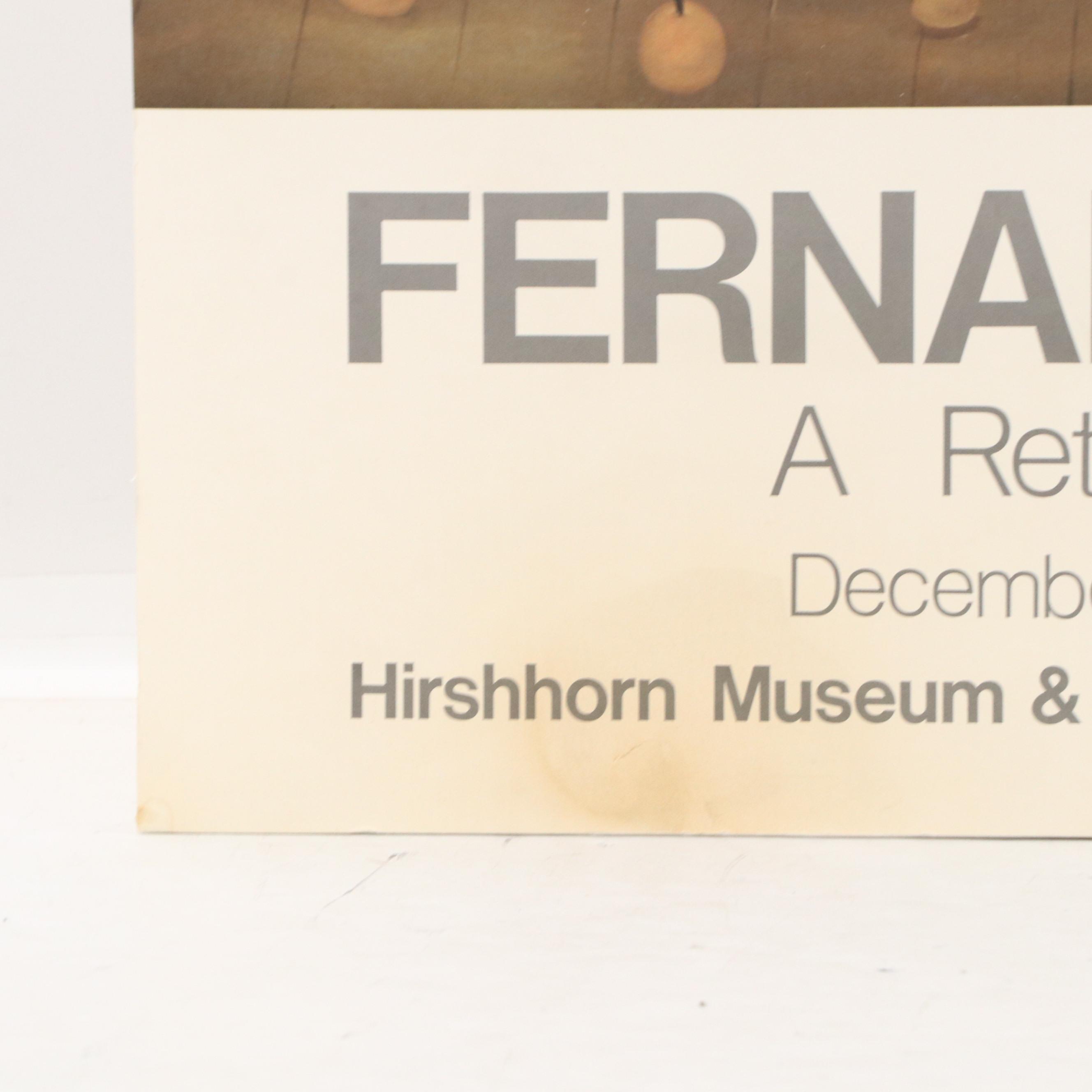 Exhibition Poster after Fernando Botero "Los Musicos," 1979