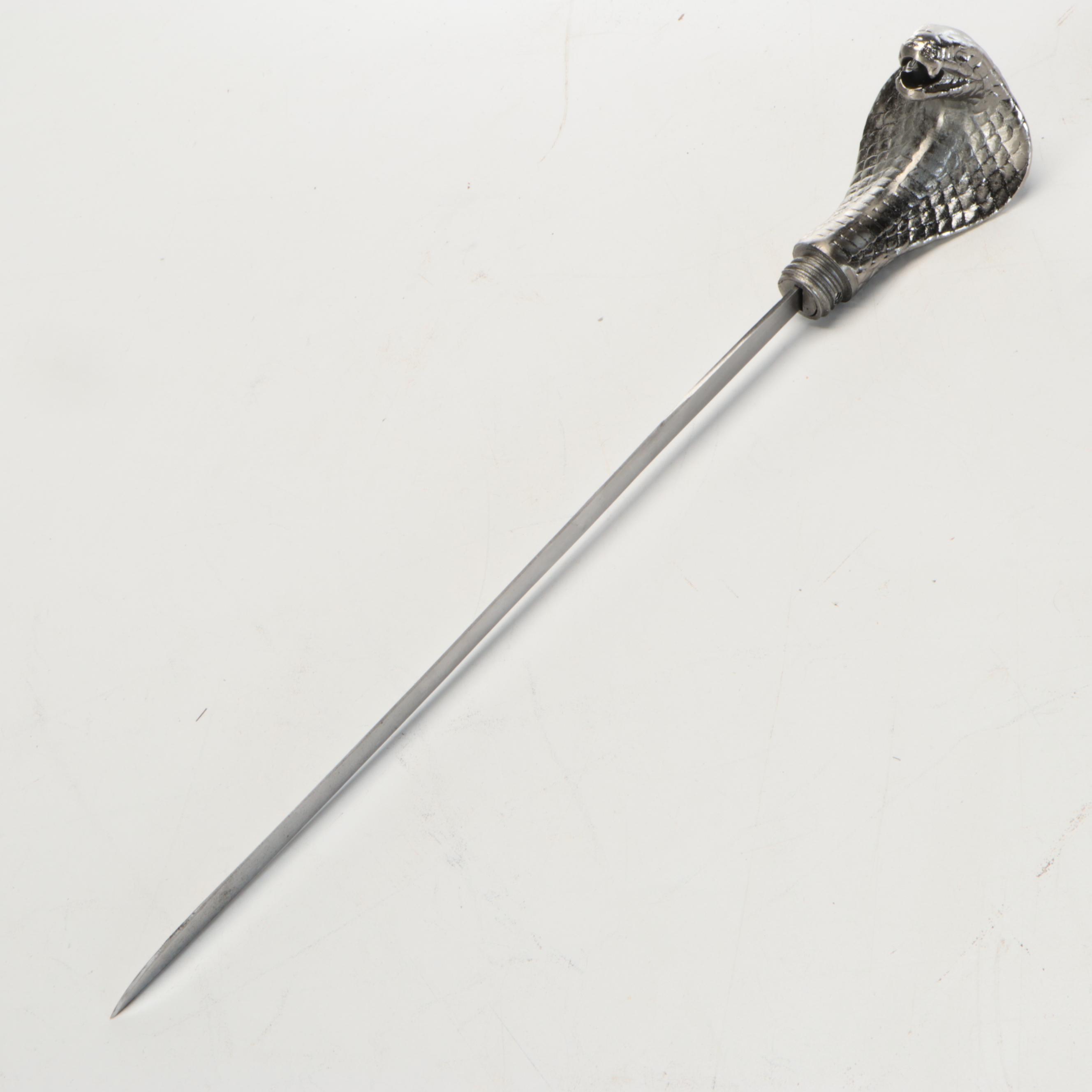 Cobra Handled Sword Cane