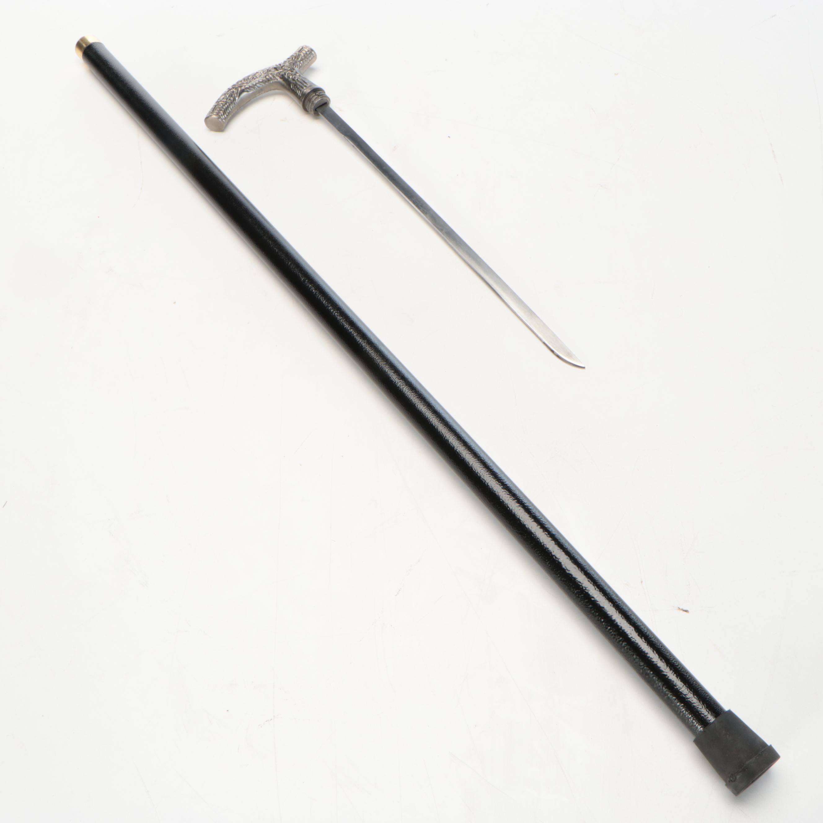 Derby Handled Sword Cane