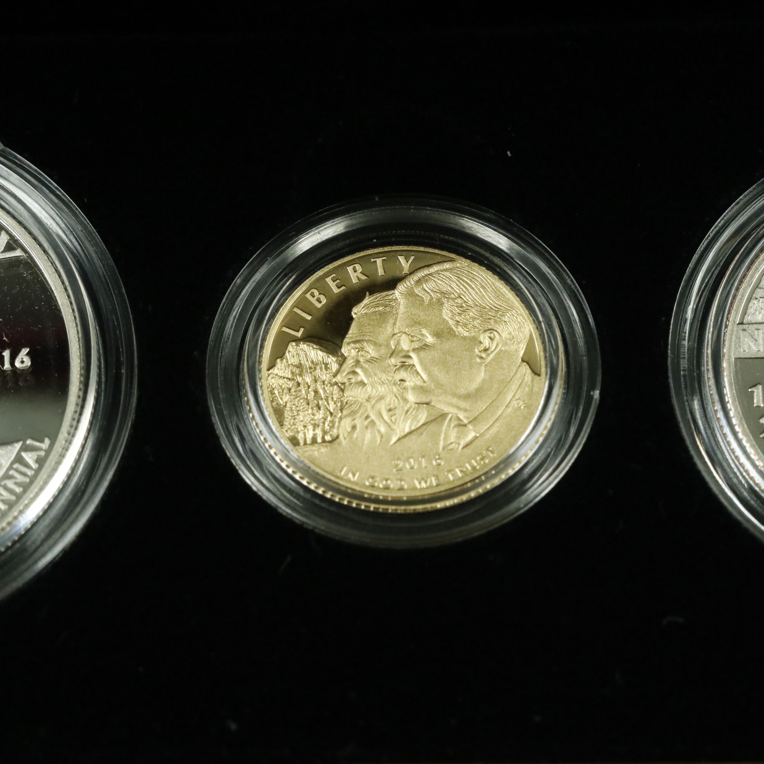 2016 United States National Park Anniversary Commemorative Three-Coin Proof Set