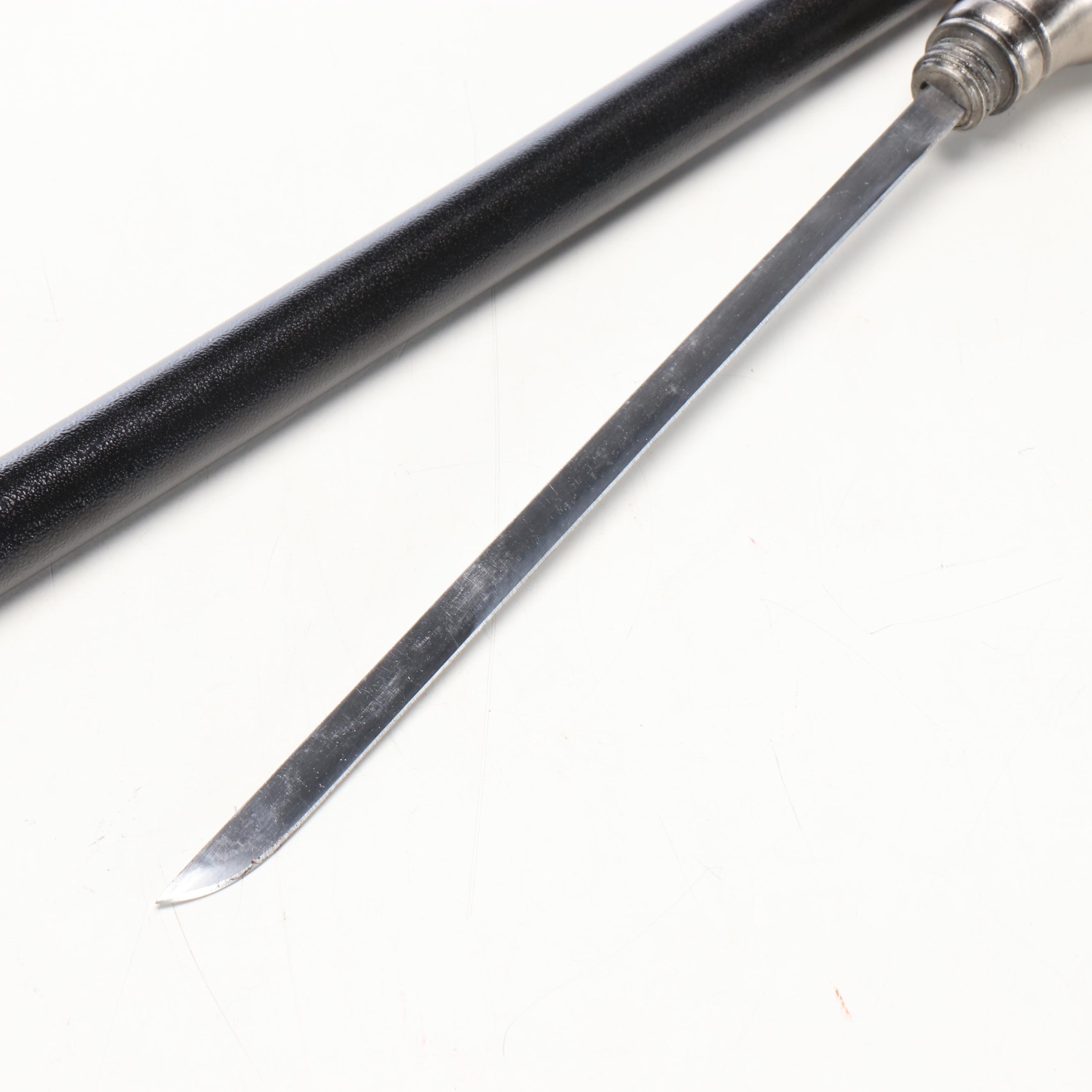 Knob Handled Sword Cane