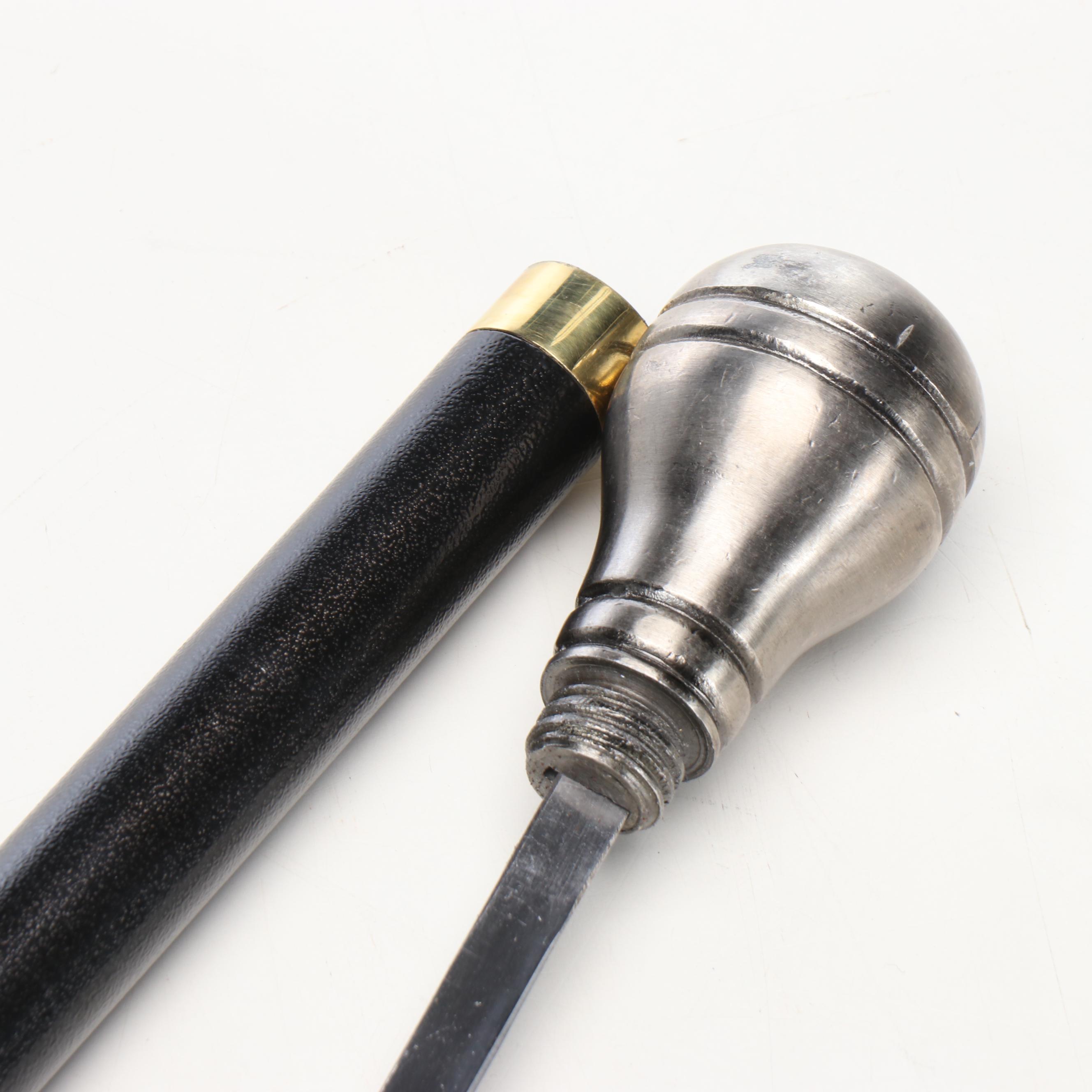 Knob Handled Sword Cane