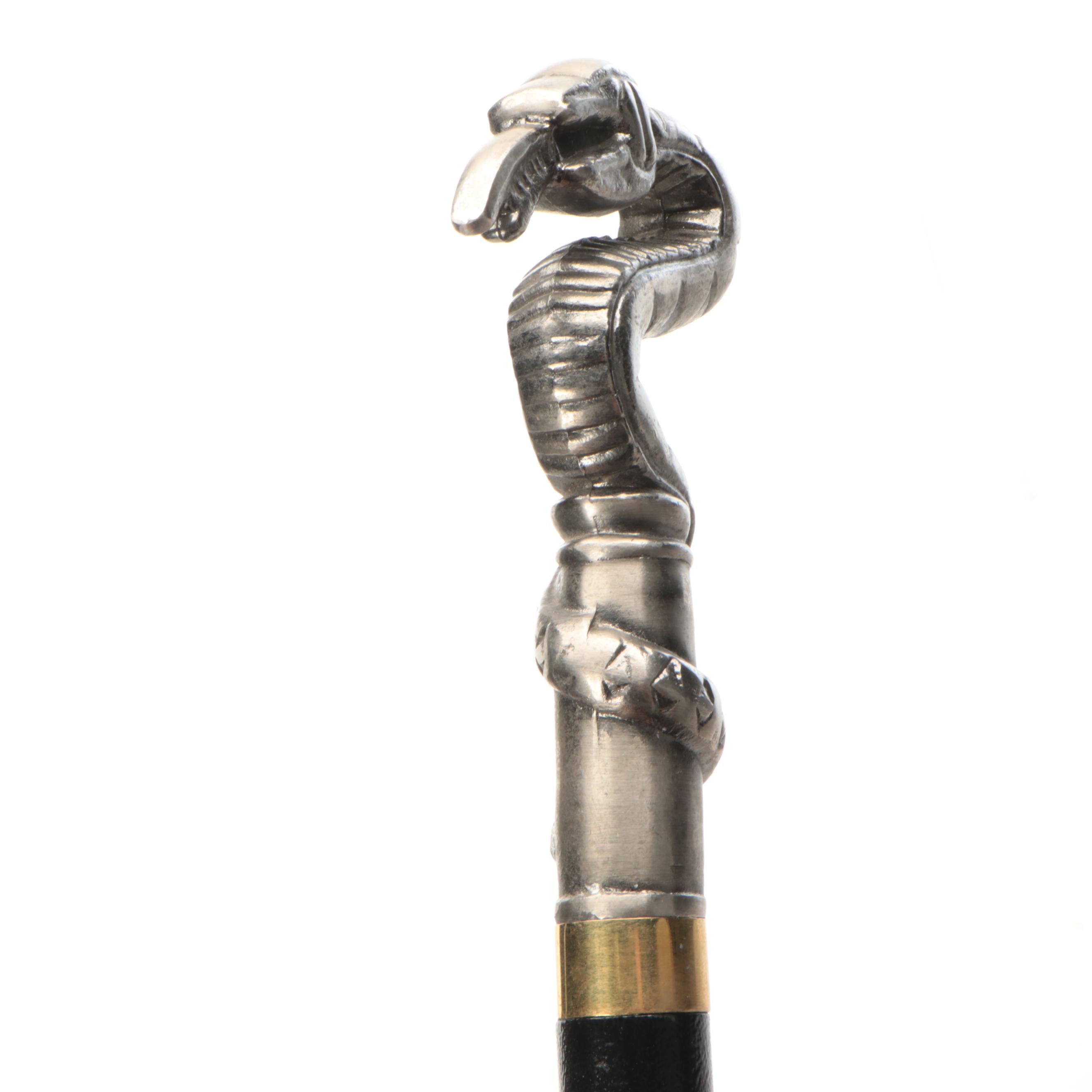 Snake Handled Sword Cane