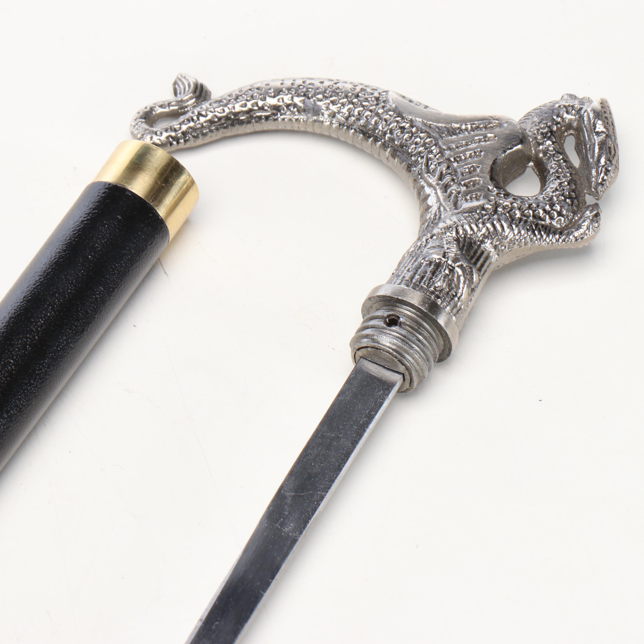 Dragon Handled Sword Cane