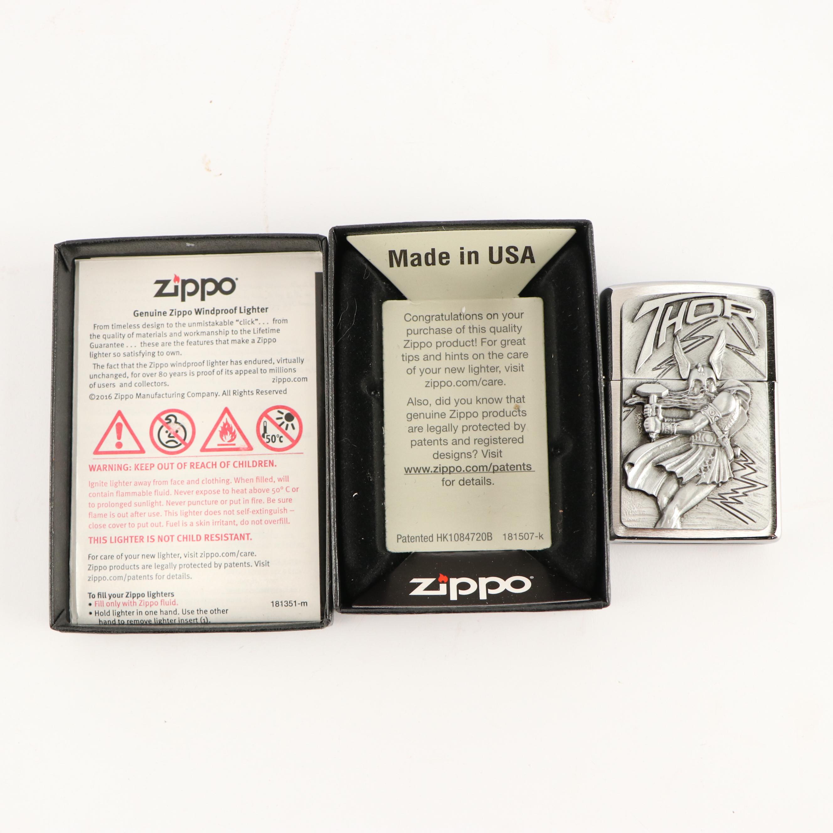 Zippo "A Series in Time" Double-Set and Other Novelty Zippo Lighters