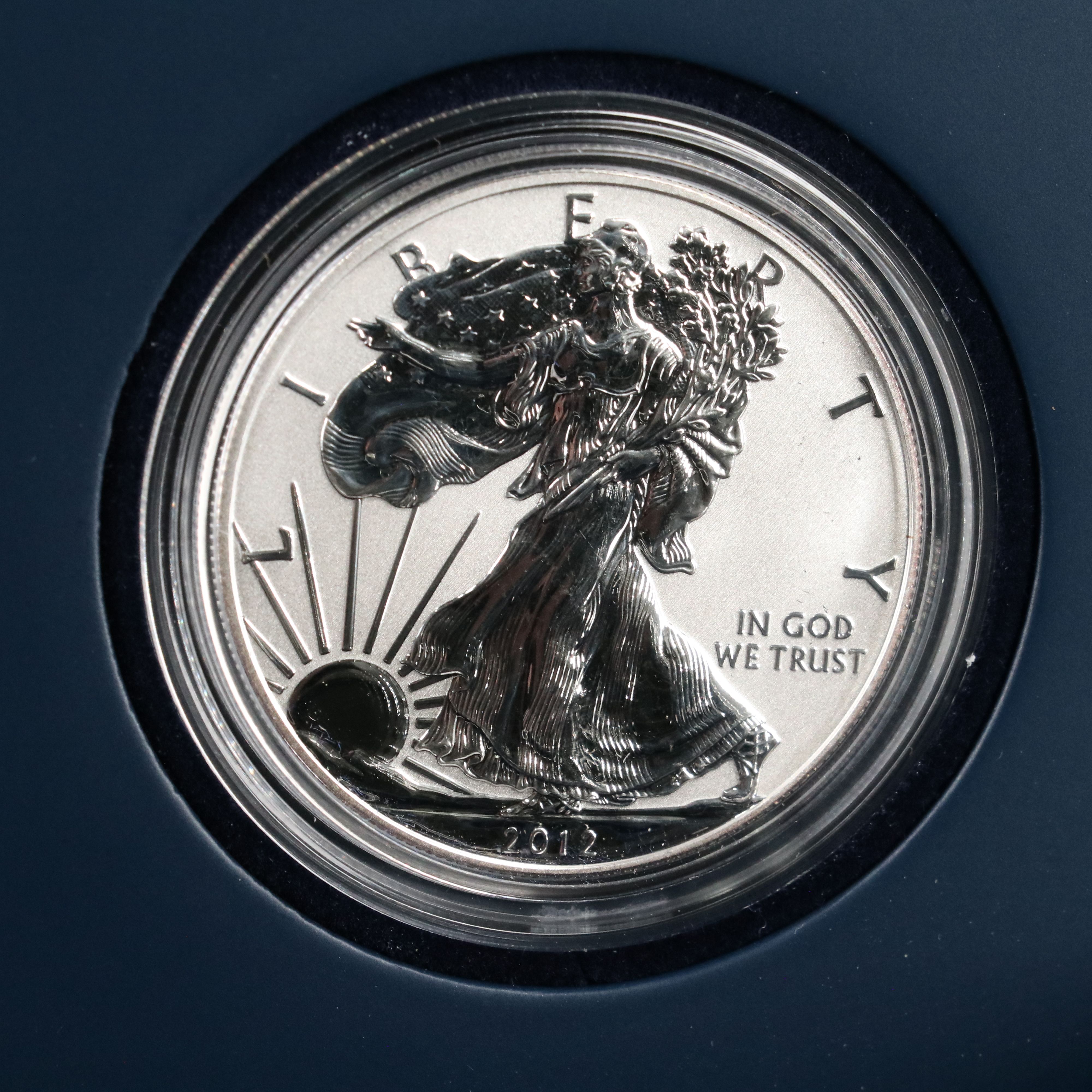 2012 American Silver Eagle San Francisco 2 Coin Proof Set