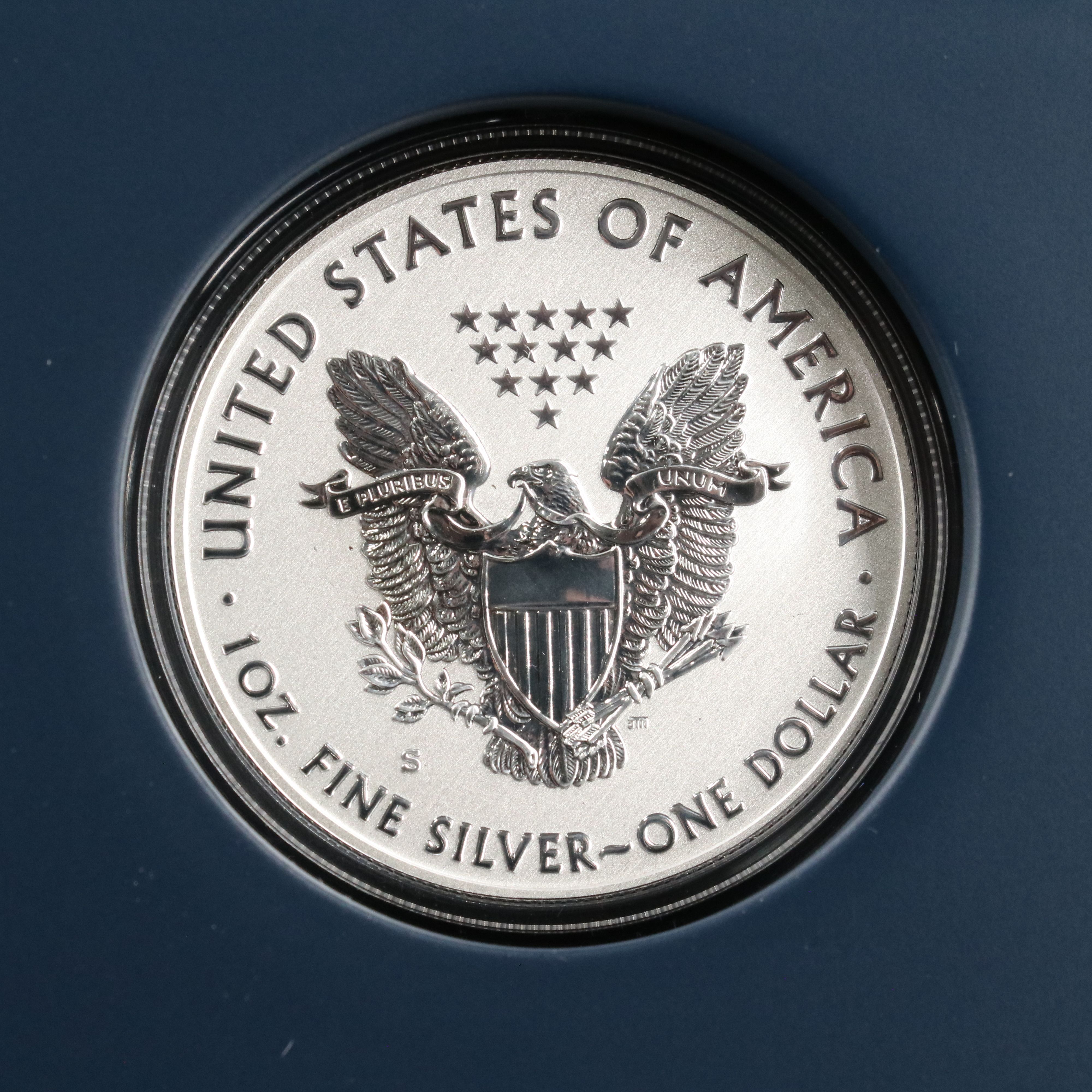 2012 American Silver Eagle San Francisco 2 Coin Proof Set