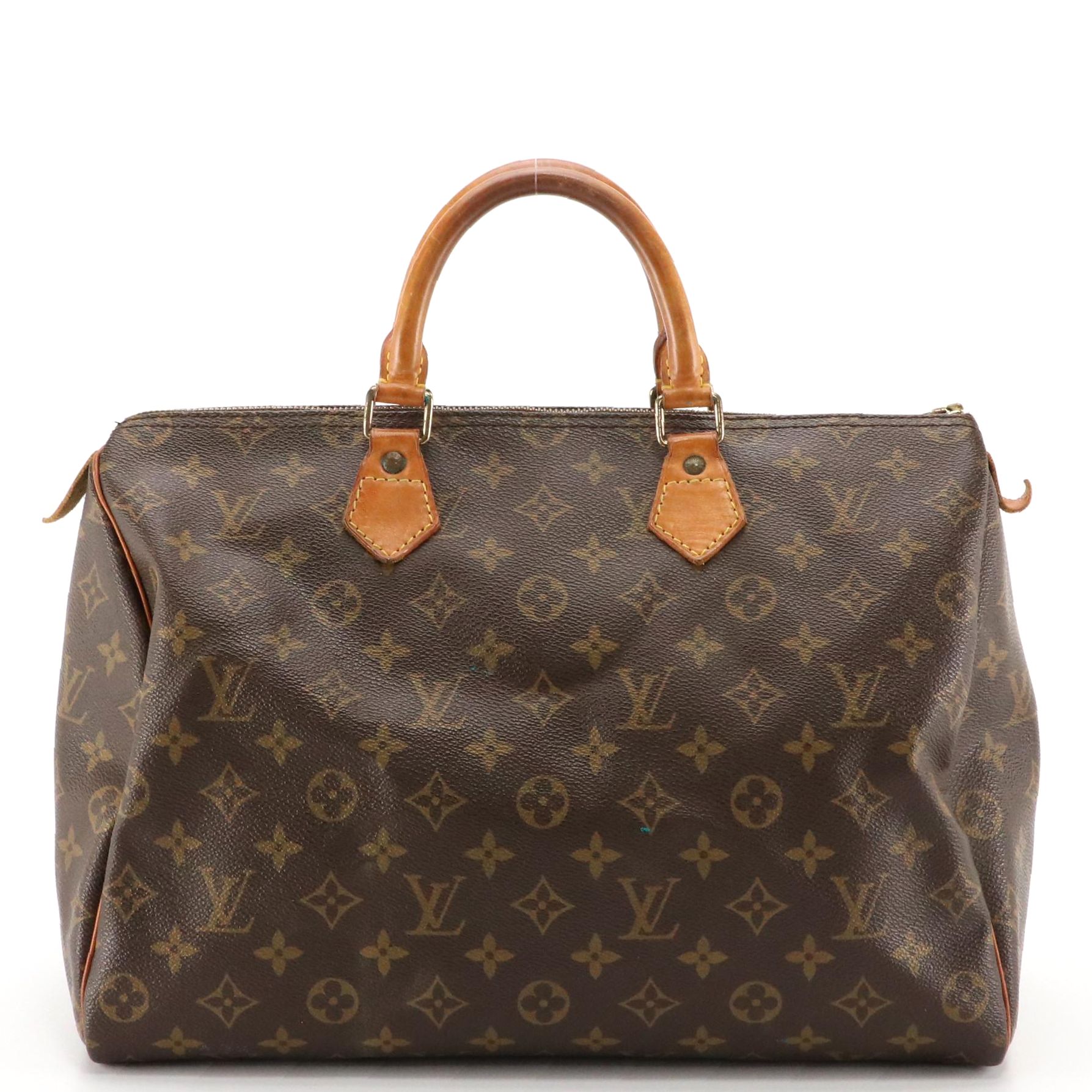 Louis Vuitton Speedy 35 in Monogram Canvas and Vachetta Leather