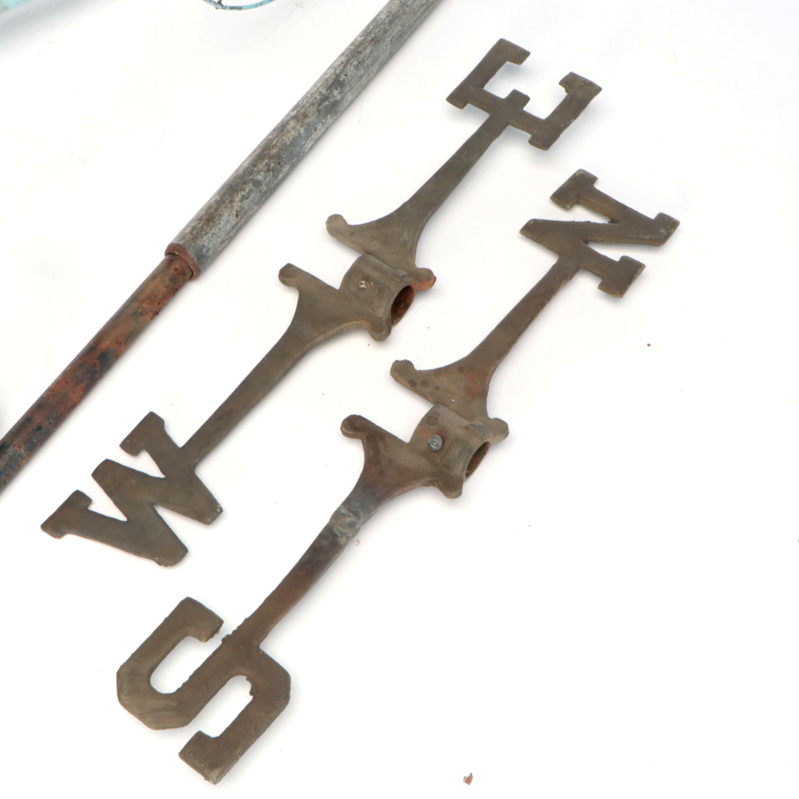 Copper Horse and Jockey Sulky Harness Racing Weather Vane