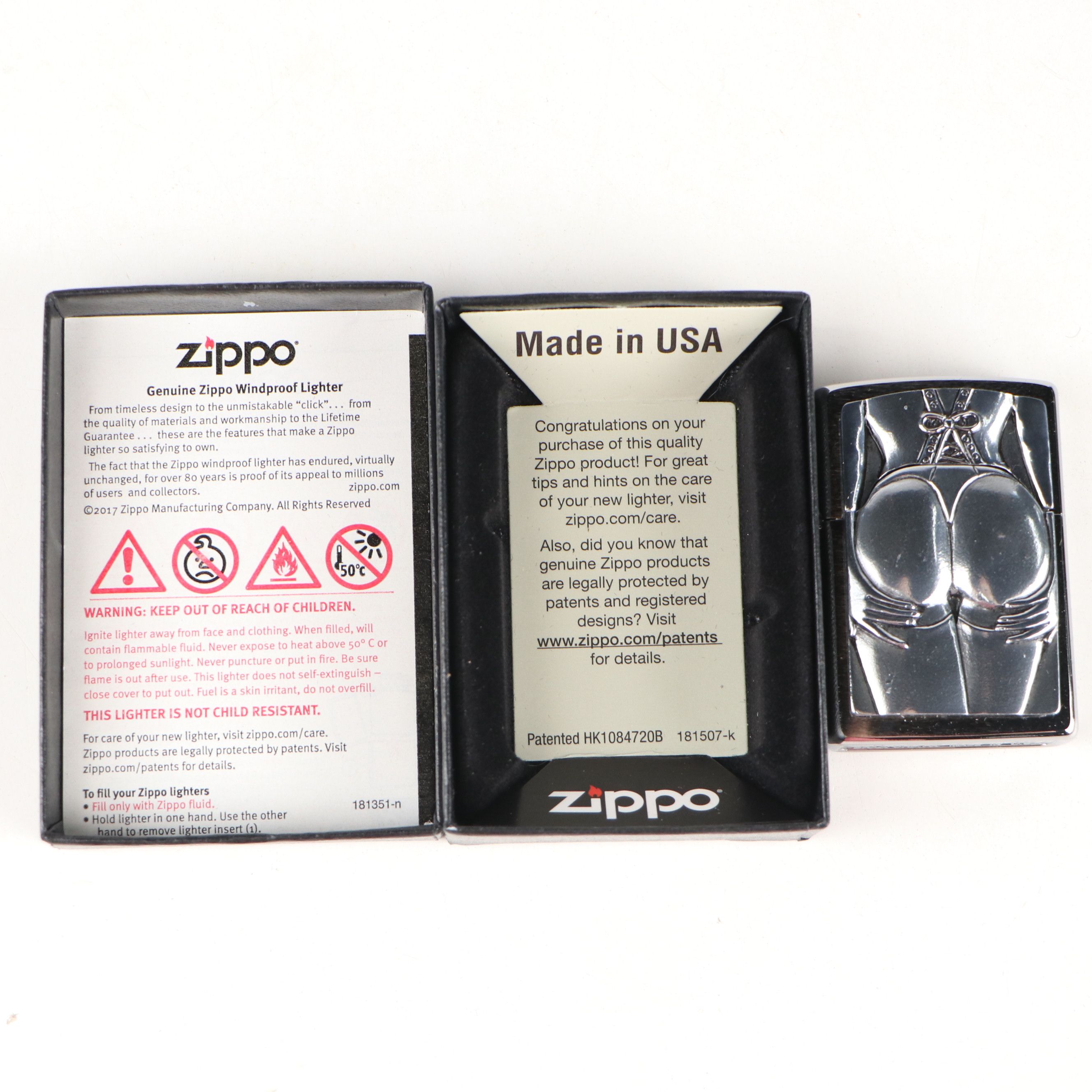 Zippo Stocking Girl, Cherry, Spark Girl and More Windproof Lighters