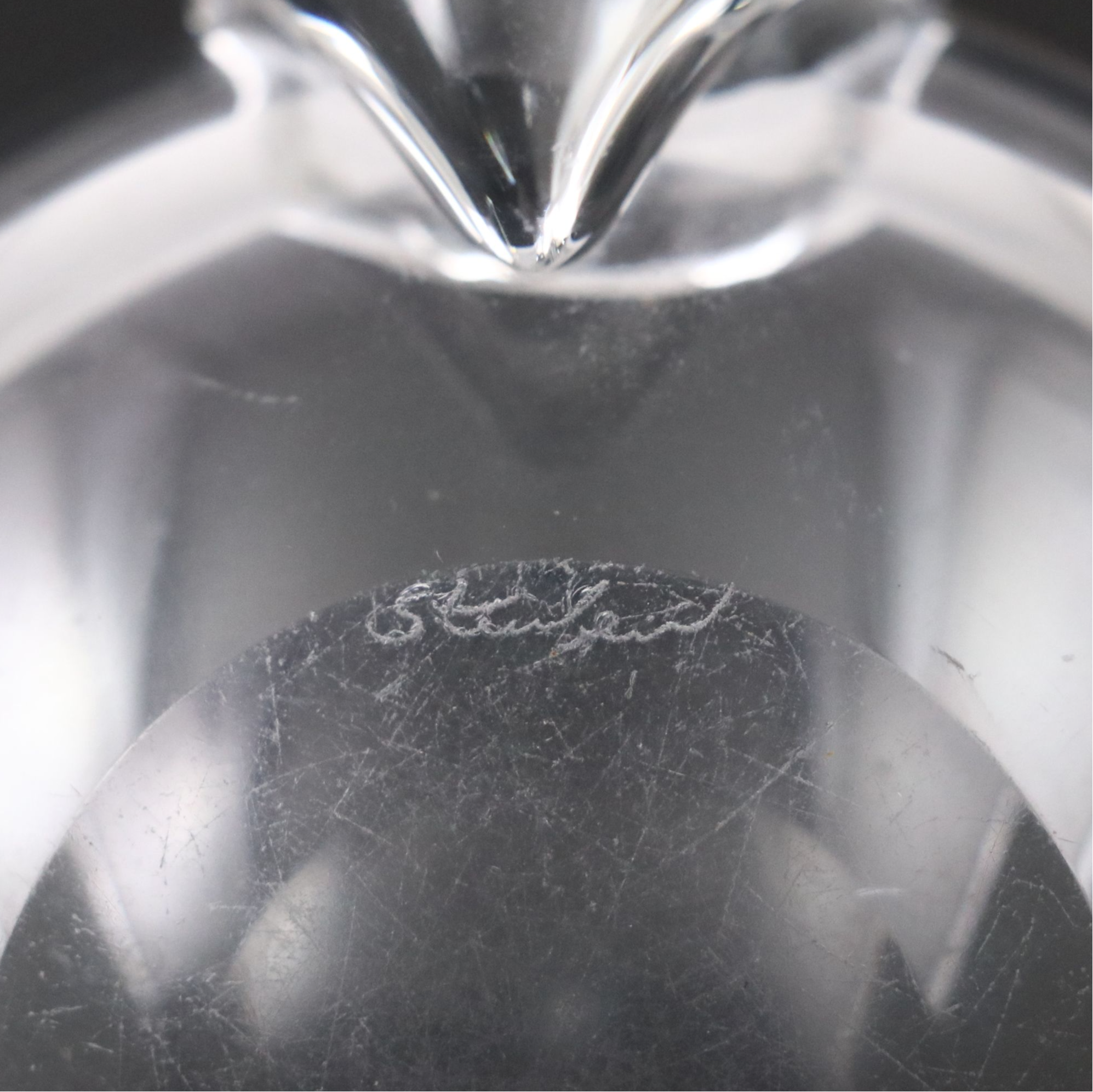 George Thompson for Steuben Art Glass Ashtray, Mid/Late 20th Century