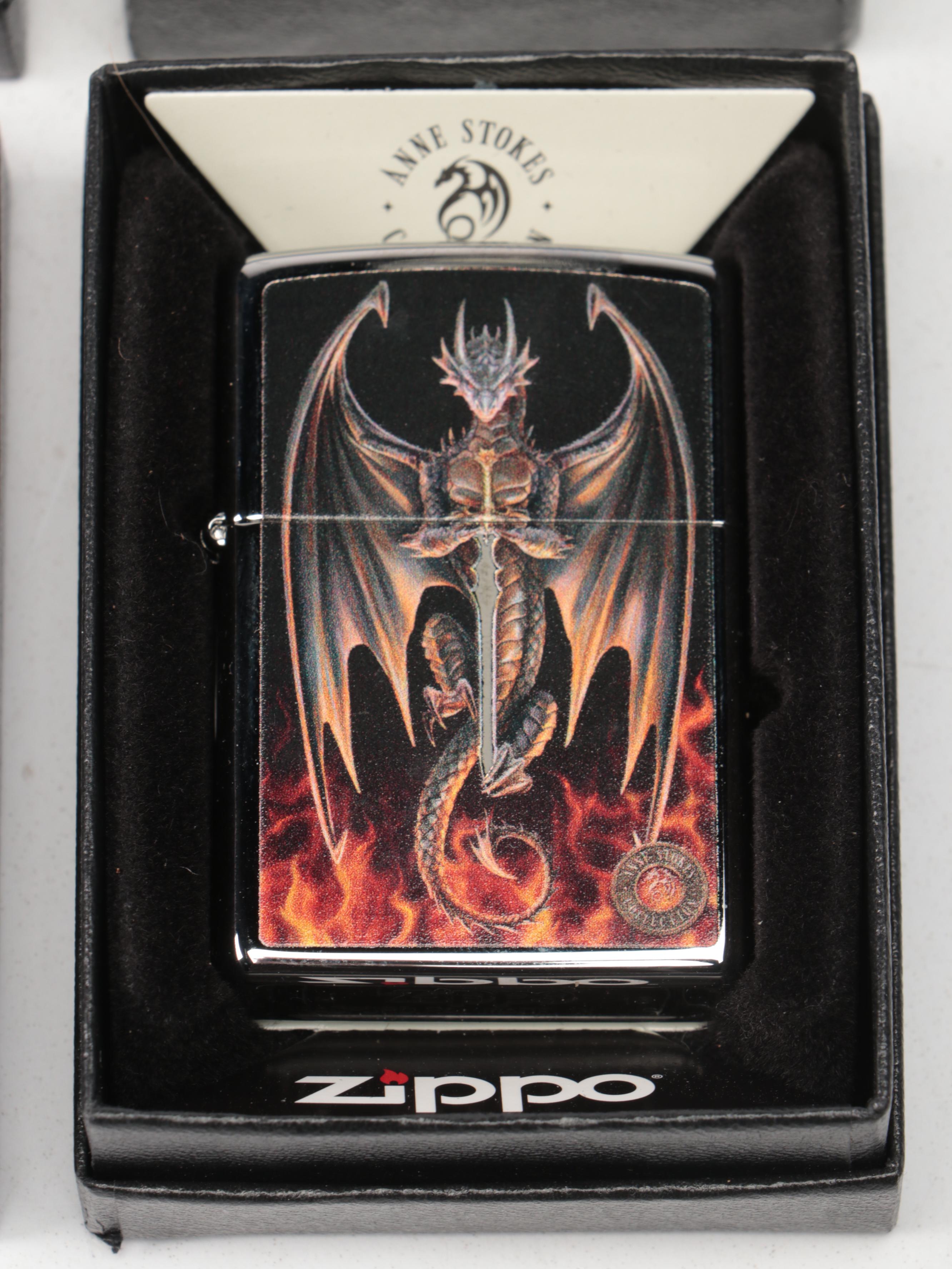 Zippo Gothic Cross, Door Knocker, Gear Wheels and More Windproof Lighters