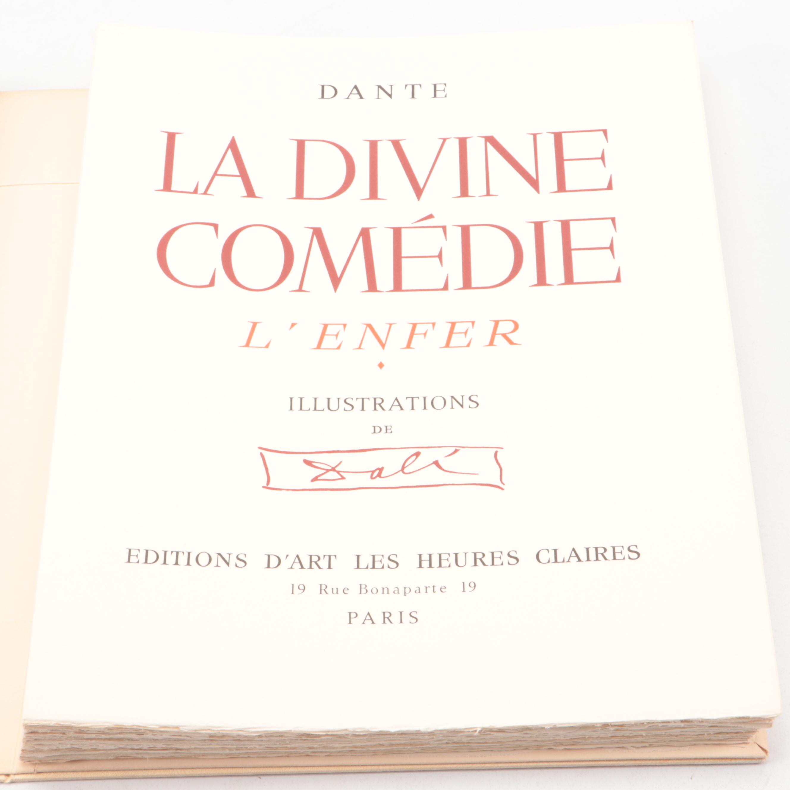 Limited Edition "La Divine Comédie" Six-Volume Set by Dante Alighieri, 1963