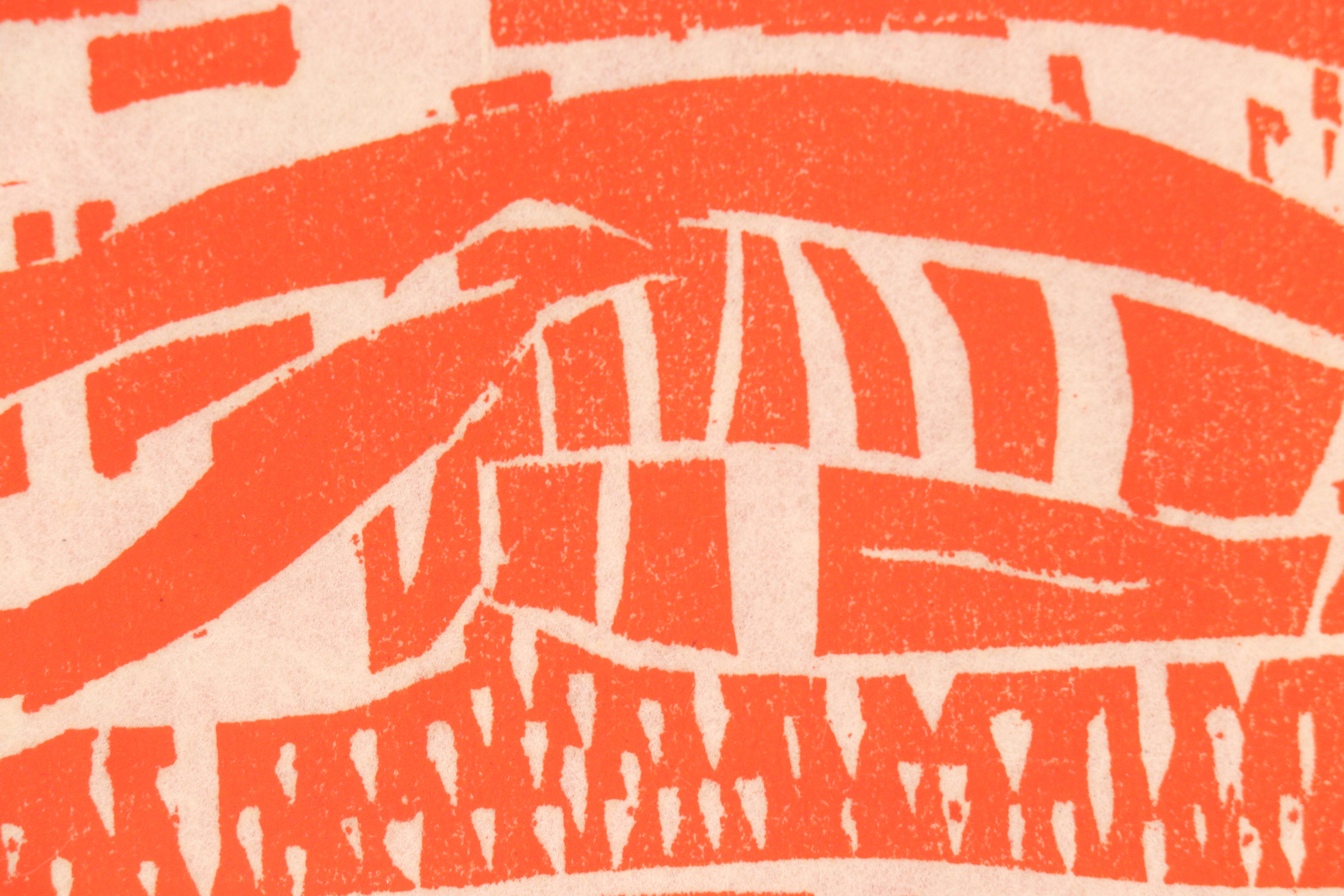 Leonard Maurer Modernist Woodcuts, 1960s