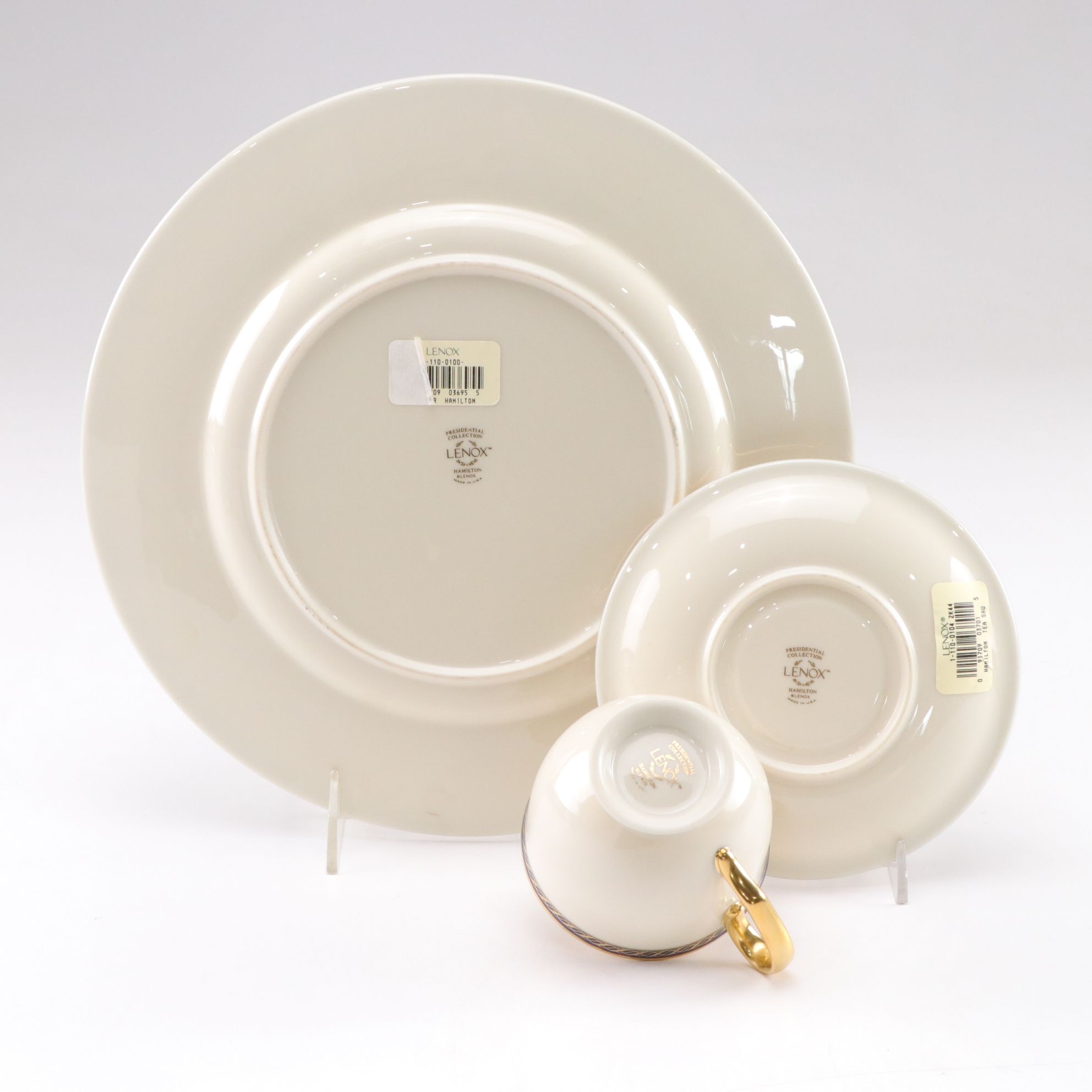 Lenox Presidential Collection "Hamilton" Bone China Dinnerware, 1986–2004