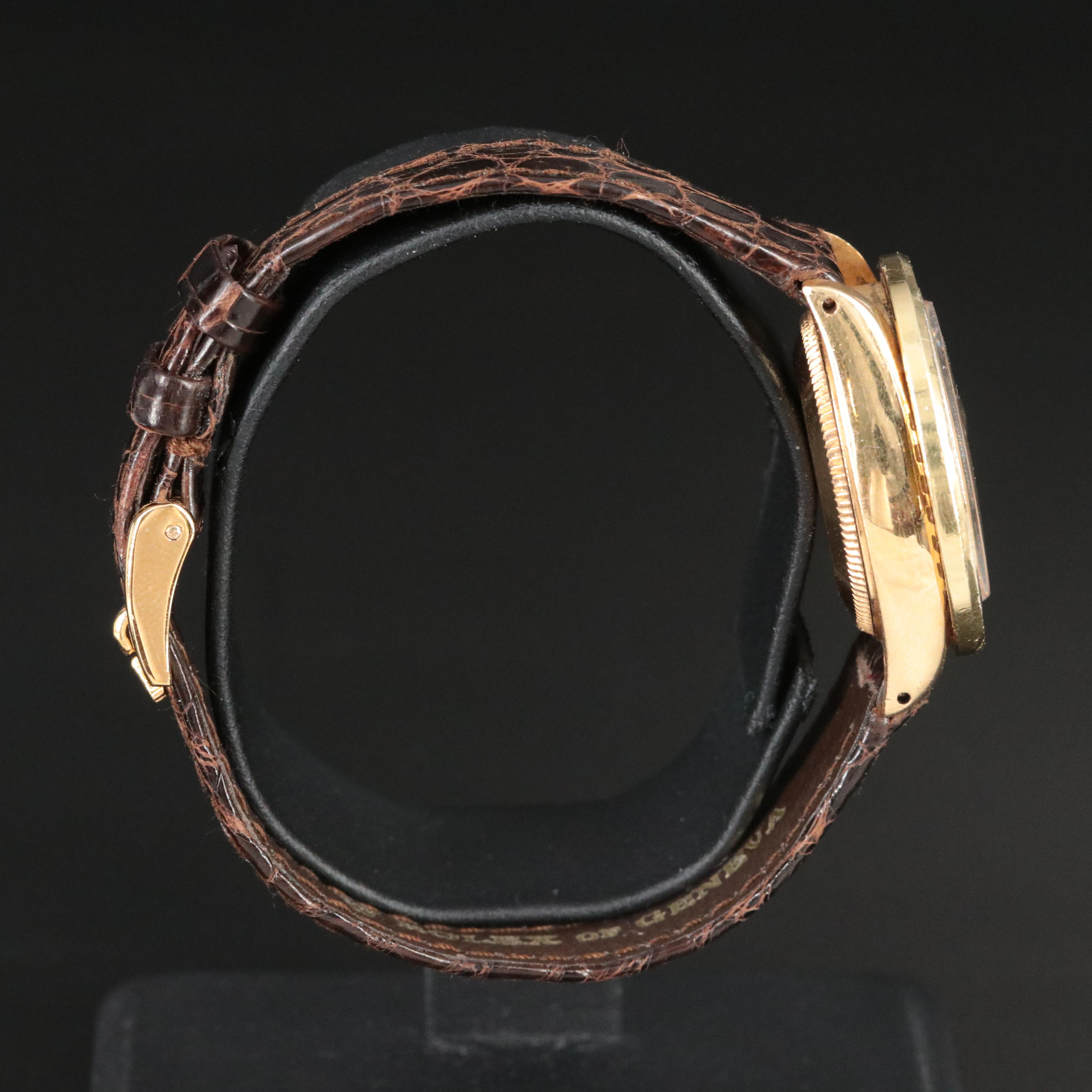 1974 Rolex Custom Diamond Dial and Bezel Datejust Watch