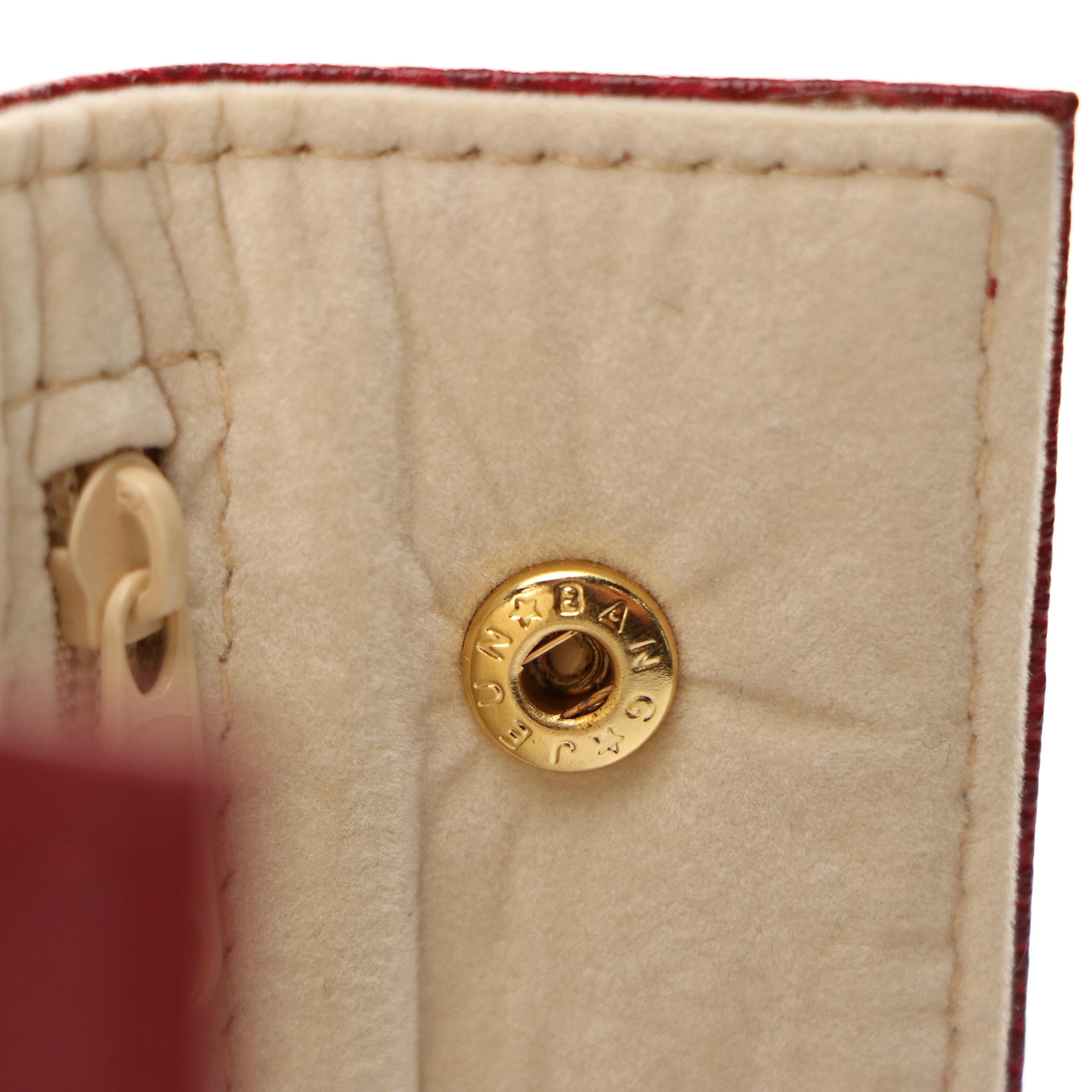 Bacci Zip-Around Wallet with Other Leather Jewelry Displays and Travel Cases