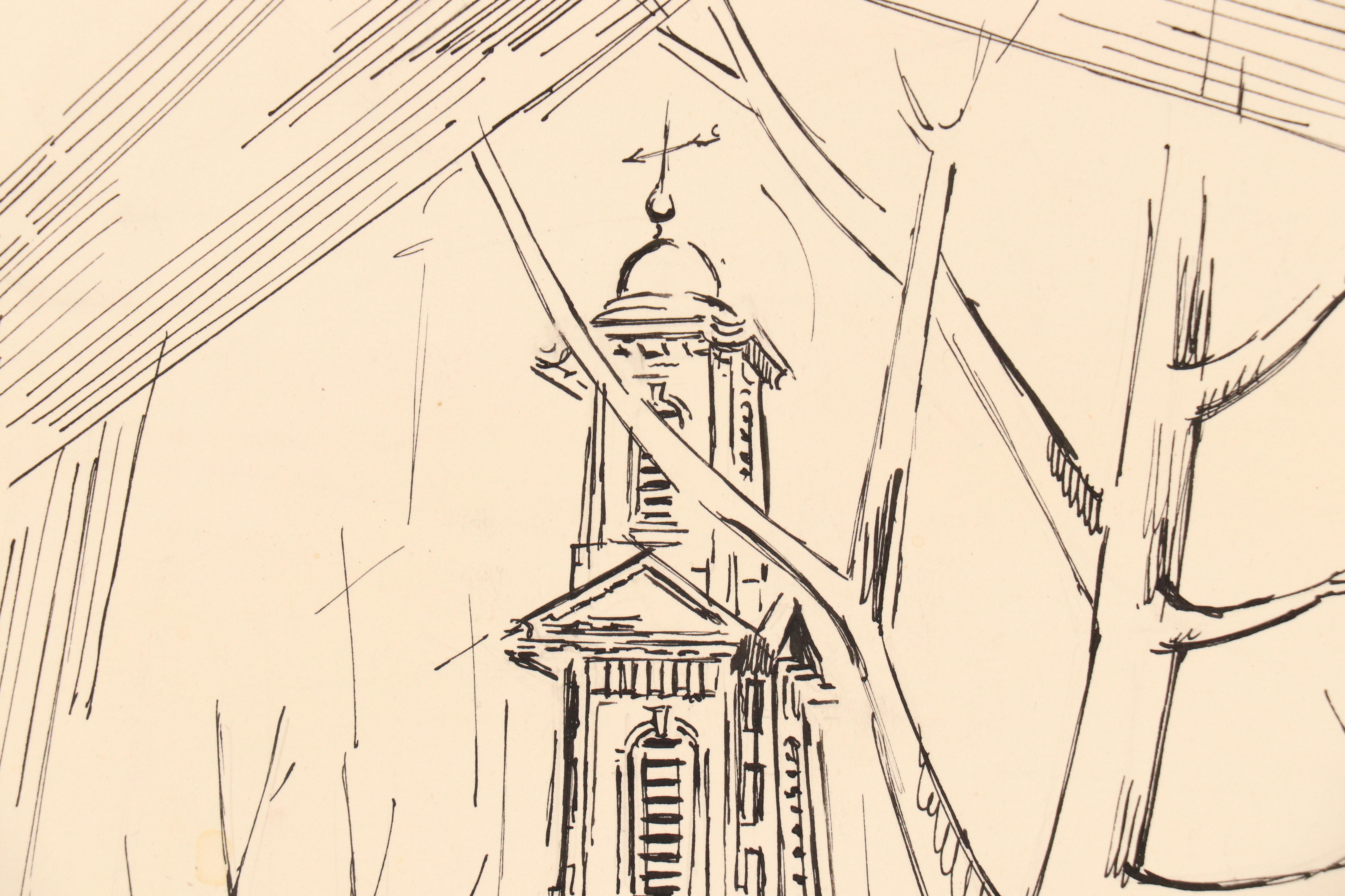 Leonard Maurer Architectural Drawings, Mid-20th Century