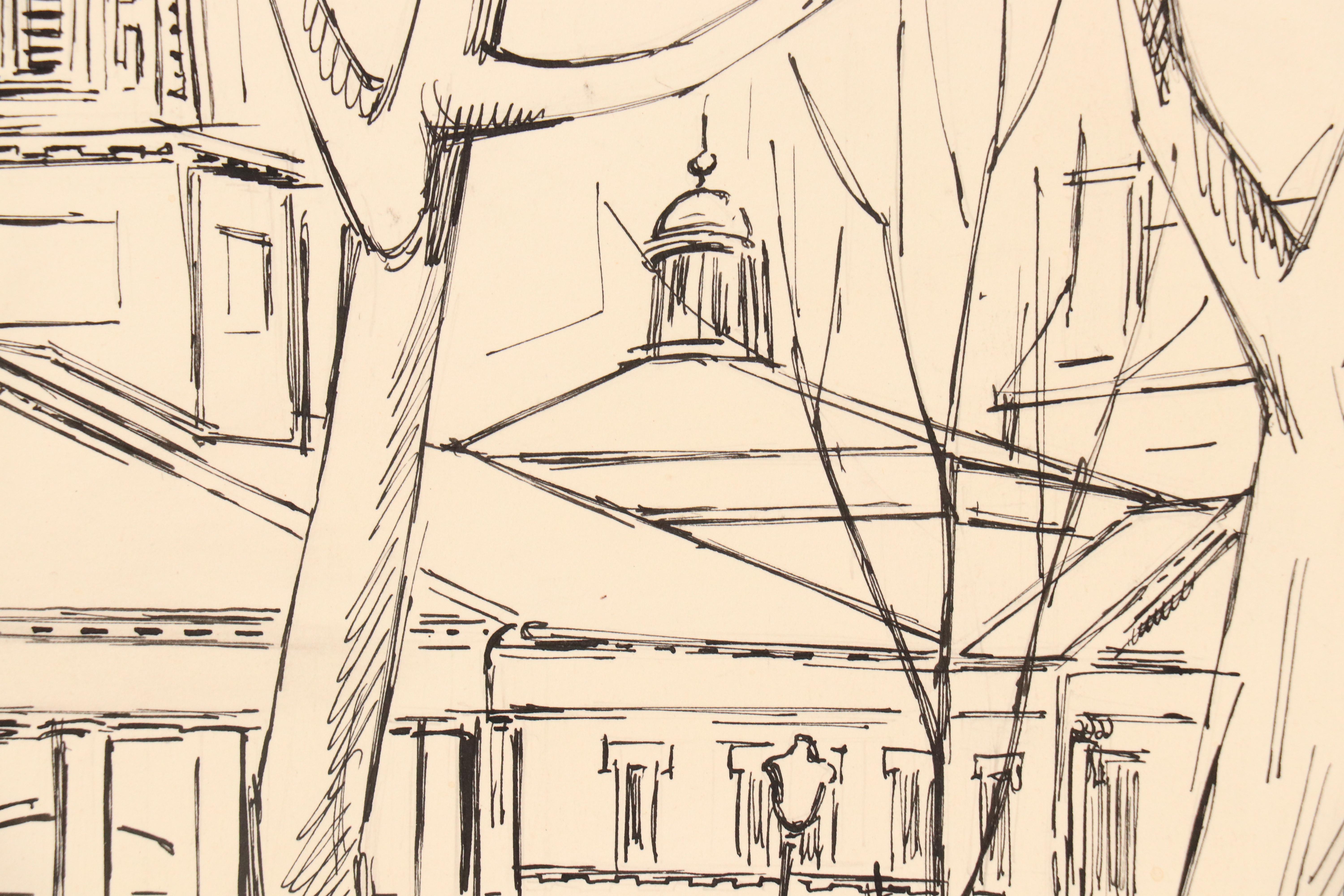 Leonard Maurer Architectural Drawings, Mid-20th Century