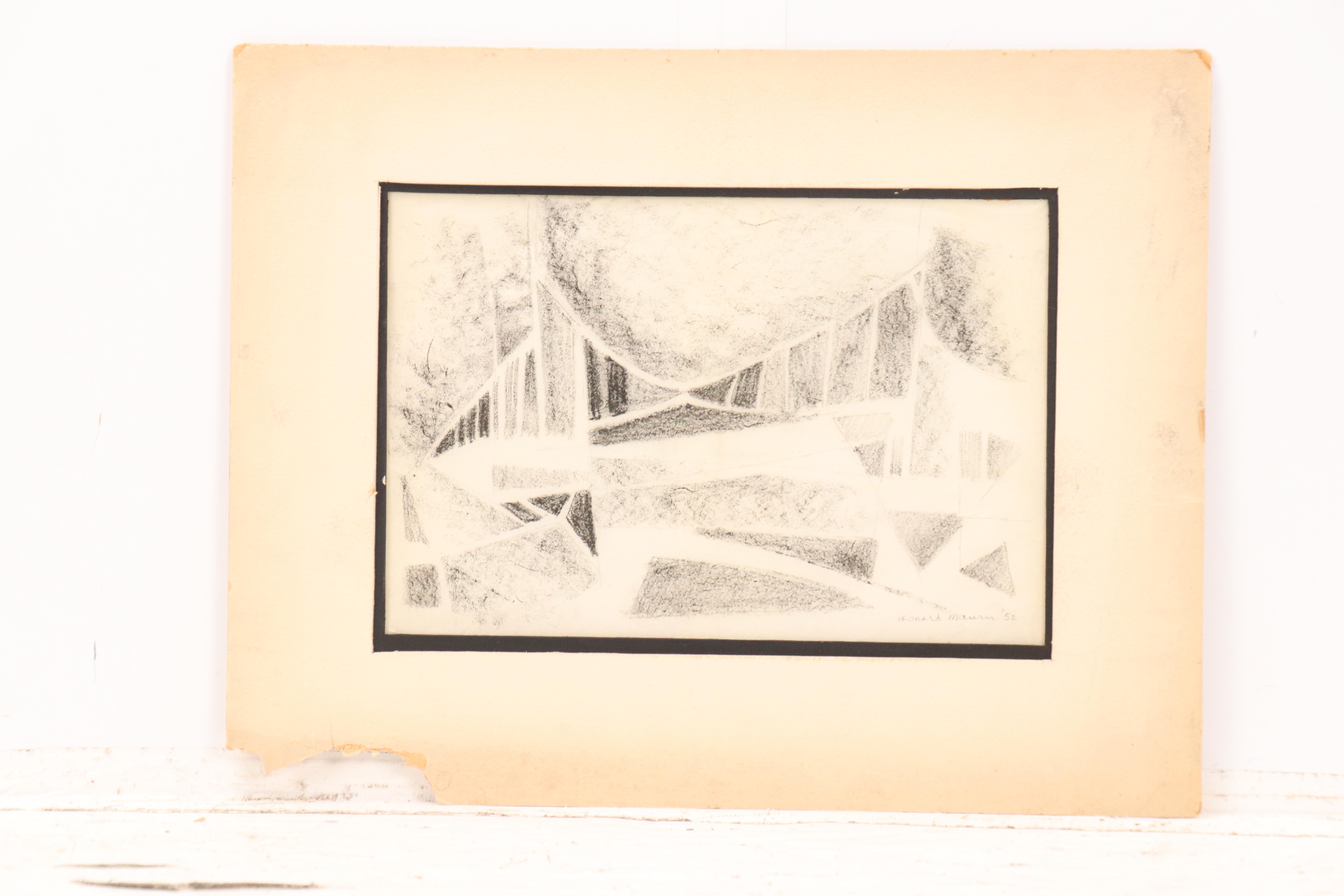 Leonard Maurer Architectural Drawings, Mid-20th Century