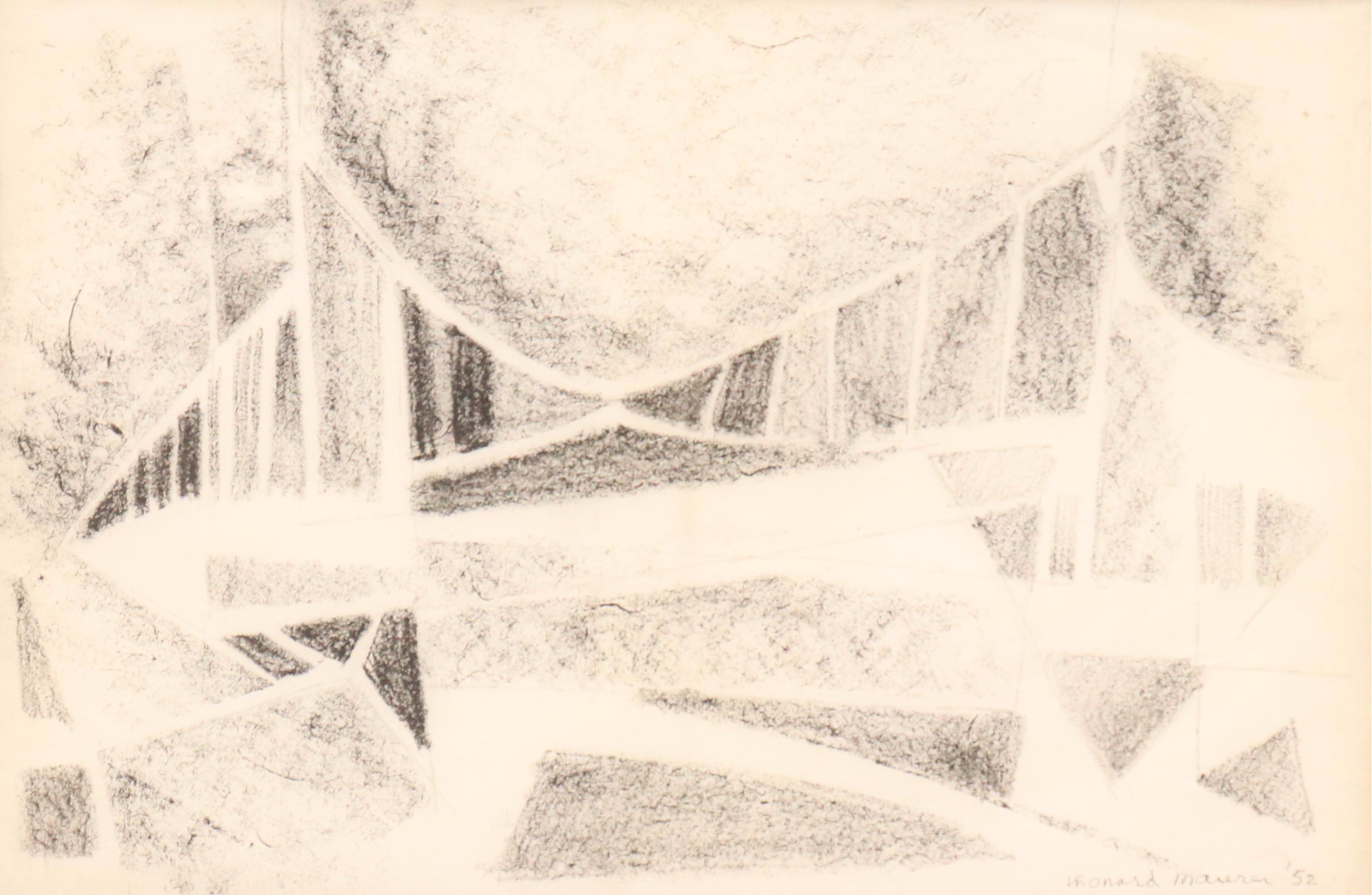 Leonard Maurer Architectural Drawings, Mid-20th Century