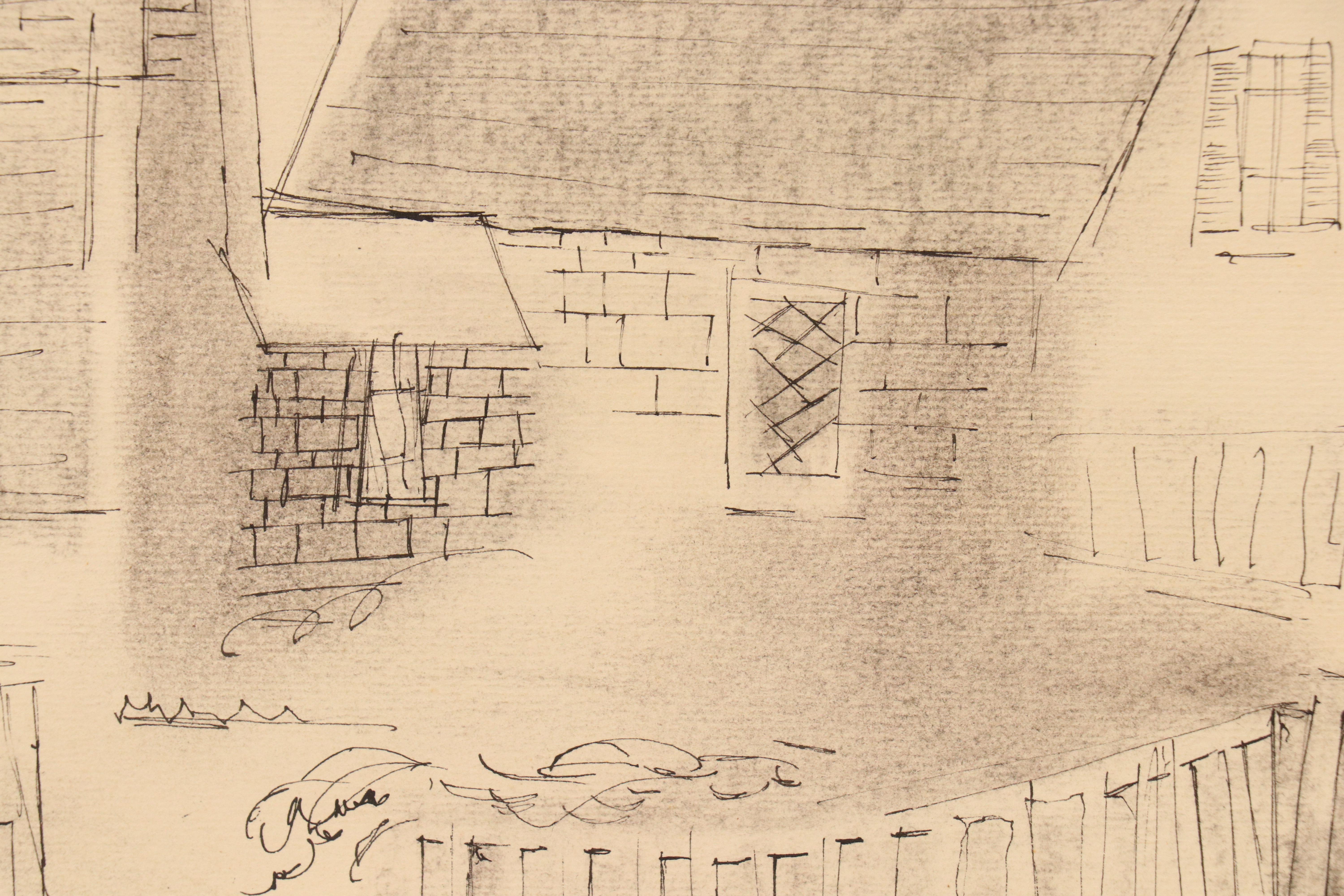 Leonard Maurer Architectural Drawings, Mid-20th Century