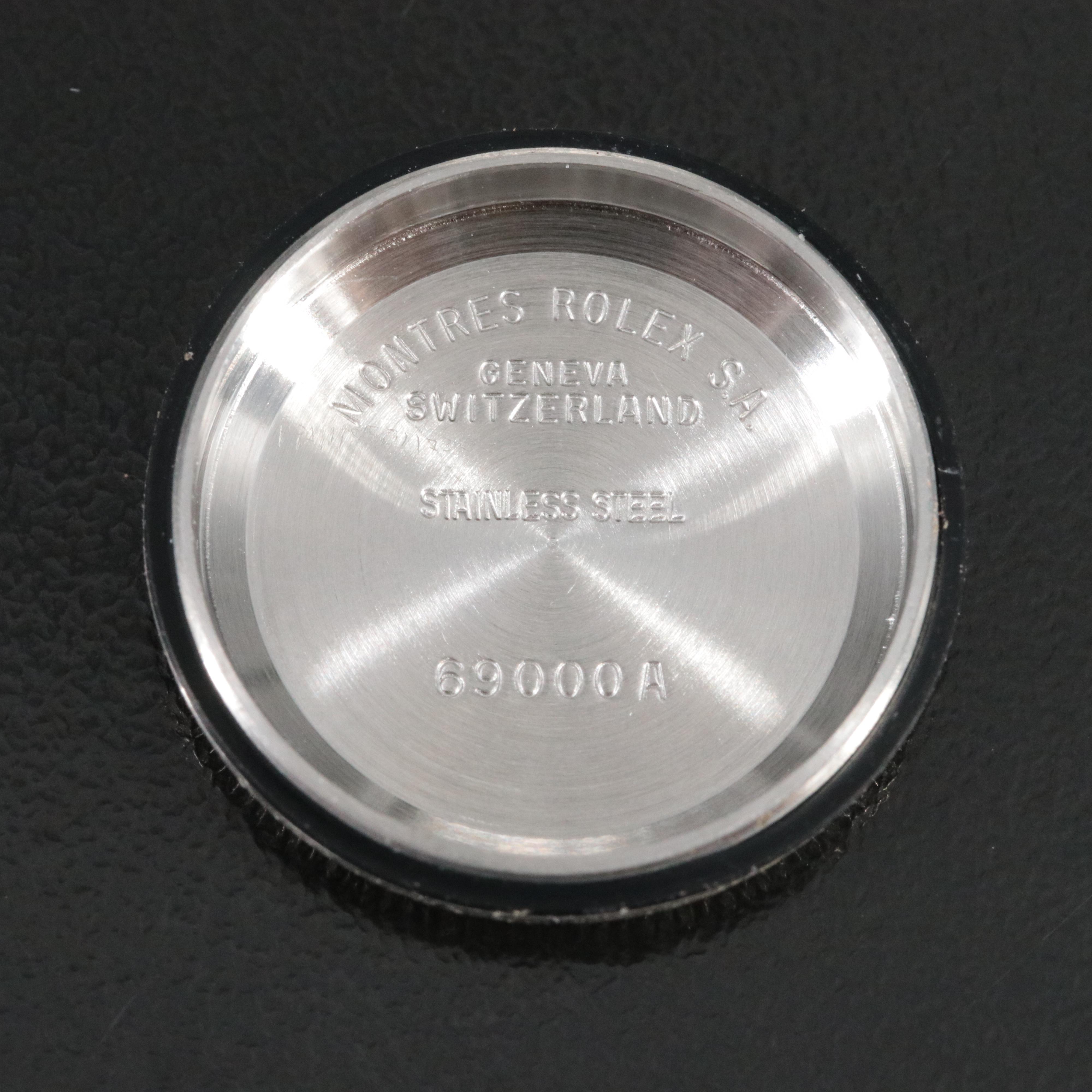 Rolex Oyster Perpetual Date 69240 Silver 26mm Steel Automatic Watch circa 1988