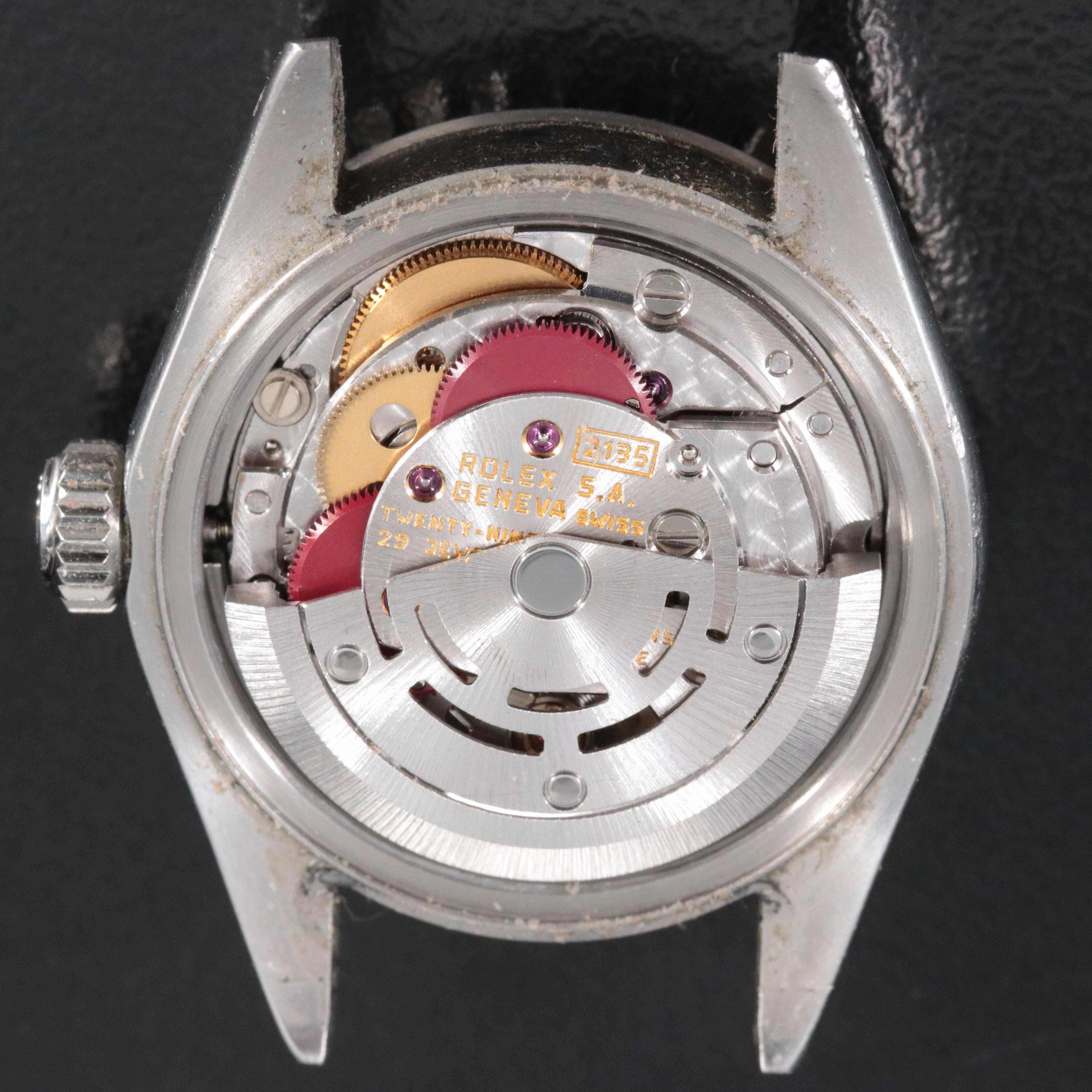 Rolex Oyster Perpetual Date 69240 Silver 26mm Steel Automatic Watch circa 1988