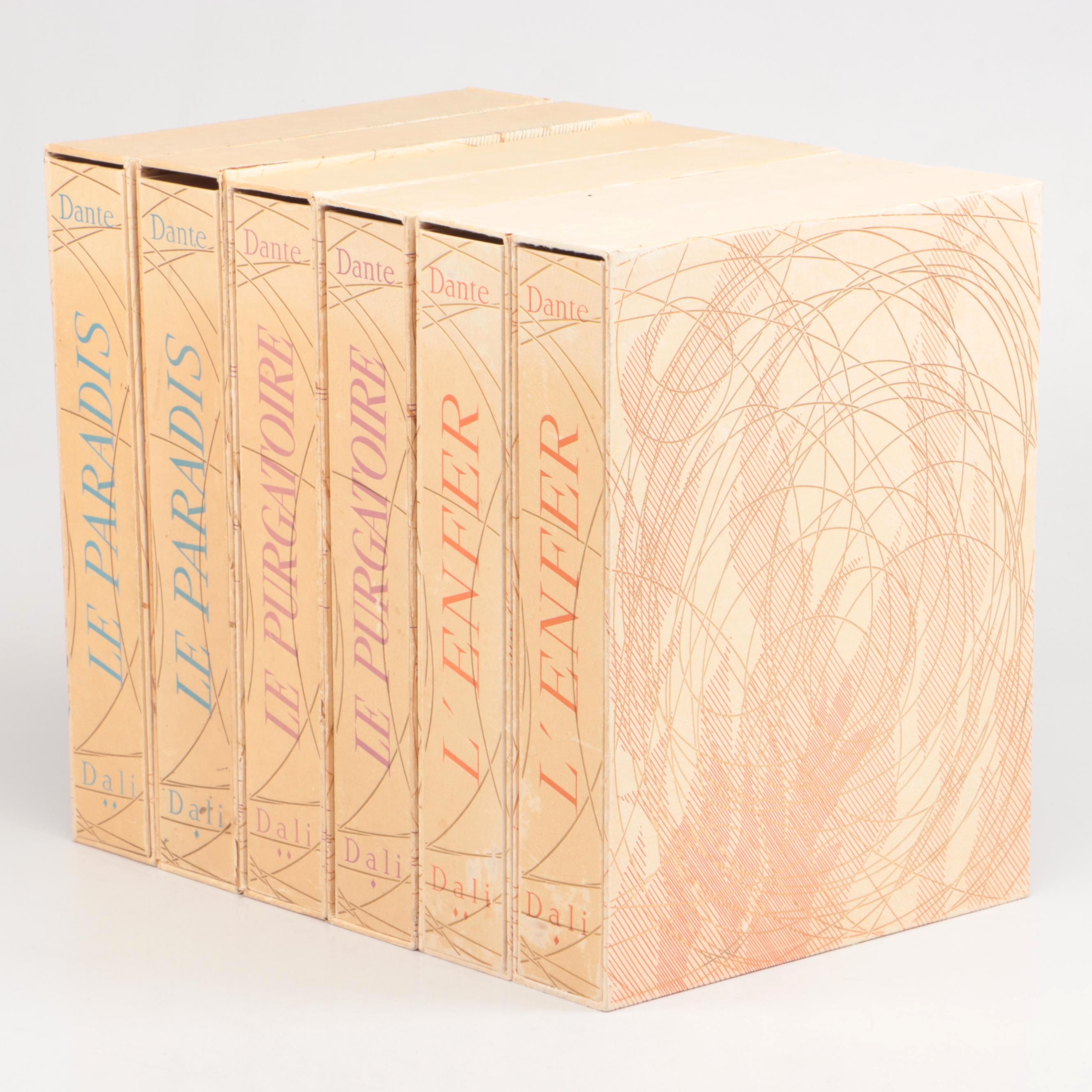 Limited Edition "La Divine Comédie" Six-Volume Set by Dante Alighieri, 1963