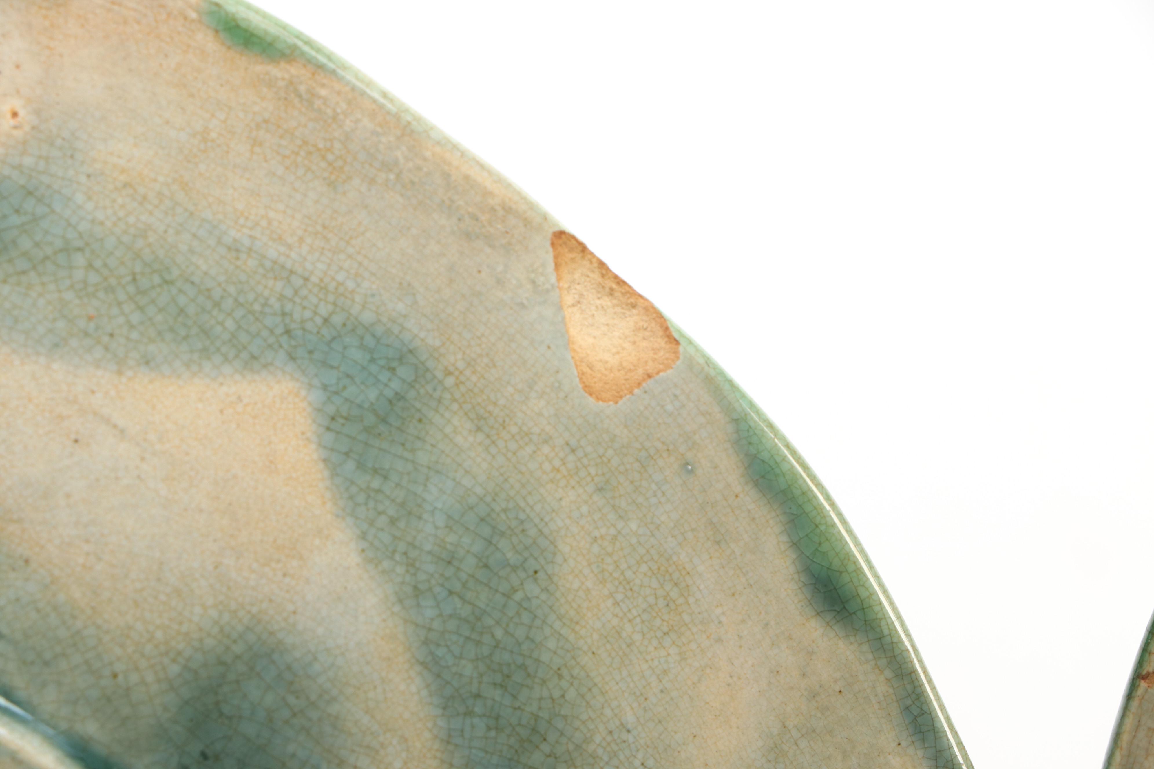 Pair of Etruscan Majolica Cauliflower Plates, Late 19th Century