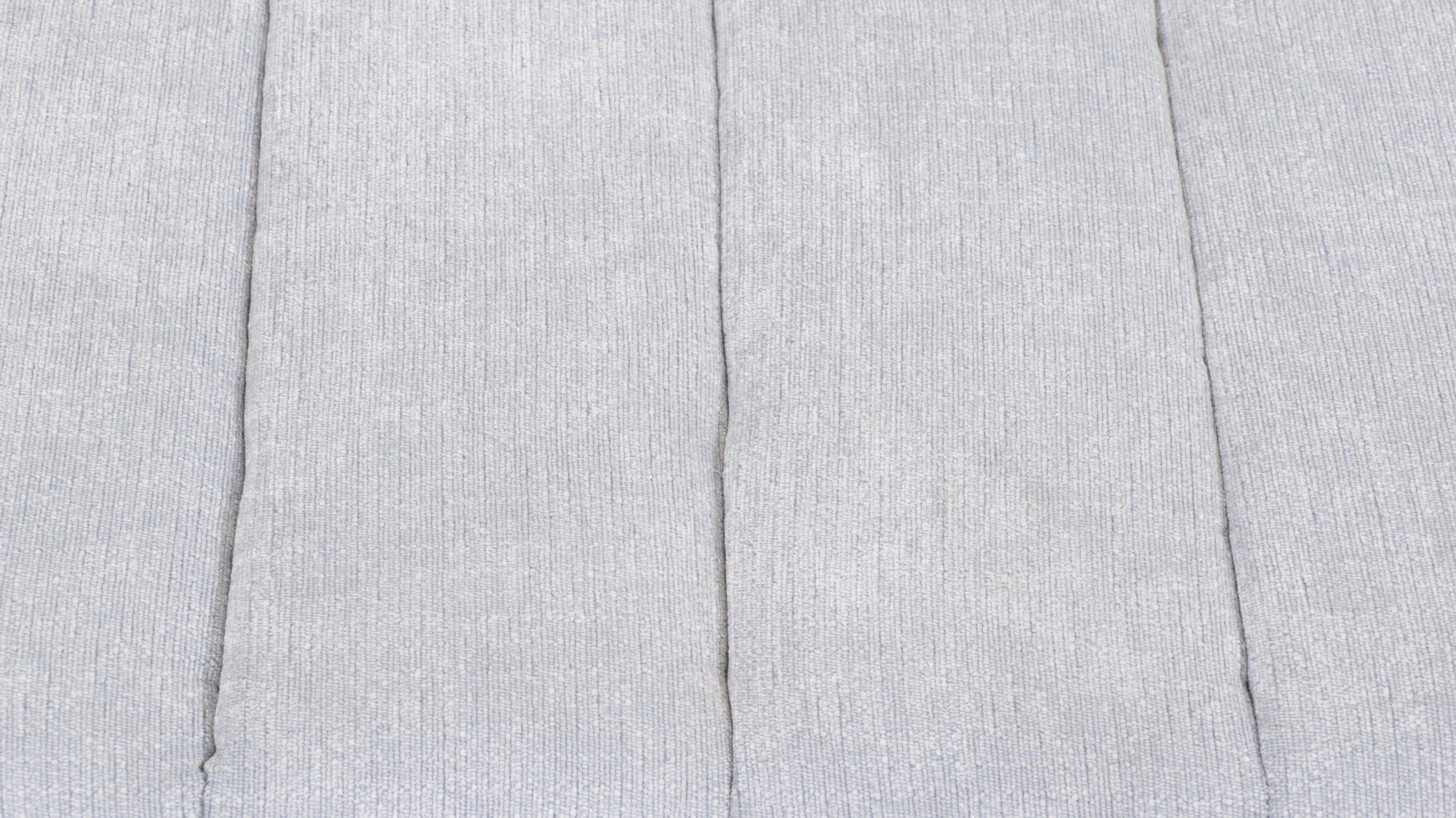 Millwork Holdings Contemporary Channel Tufted and Gold Tone Metal Bench