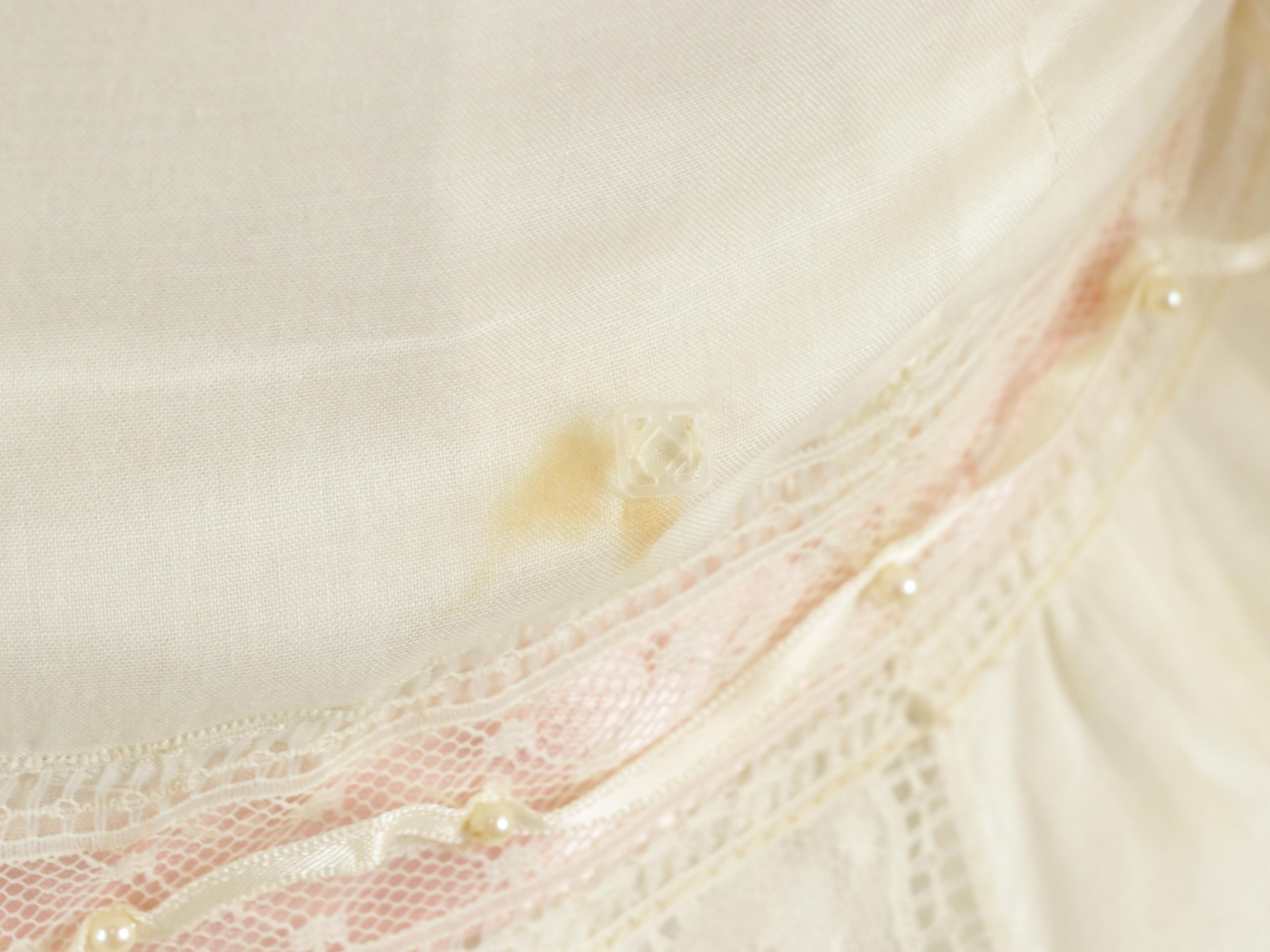 Jeanne Mexican Wedding Dress in Cotton and Lace with Other Slip, circa 1970