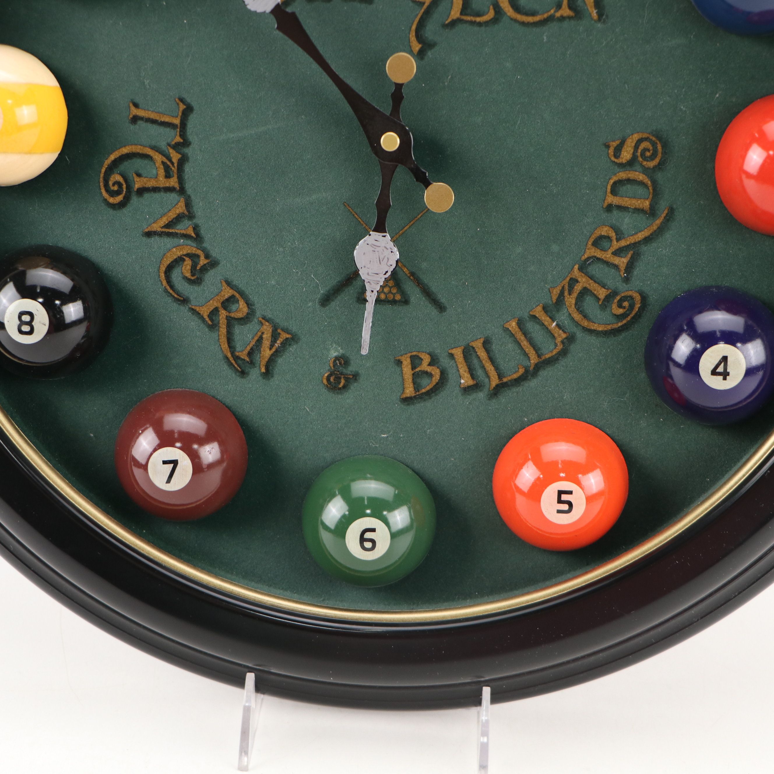 Fox Glen Tavern and Billiards Wall Clock