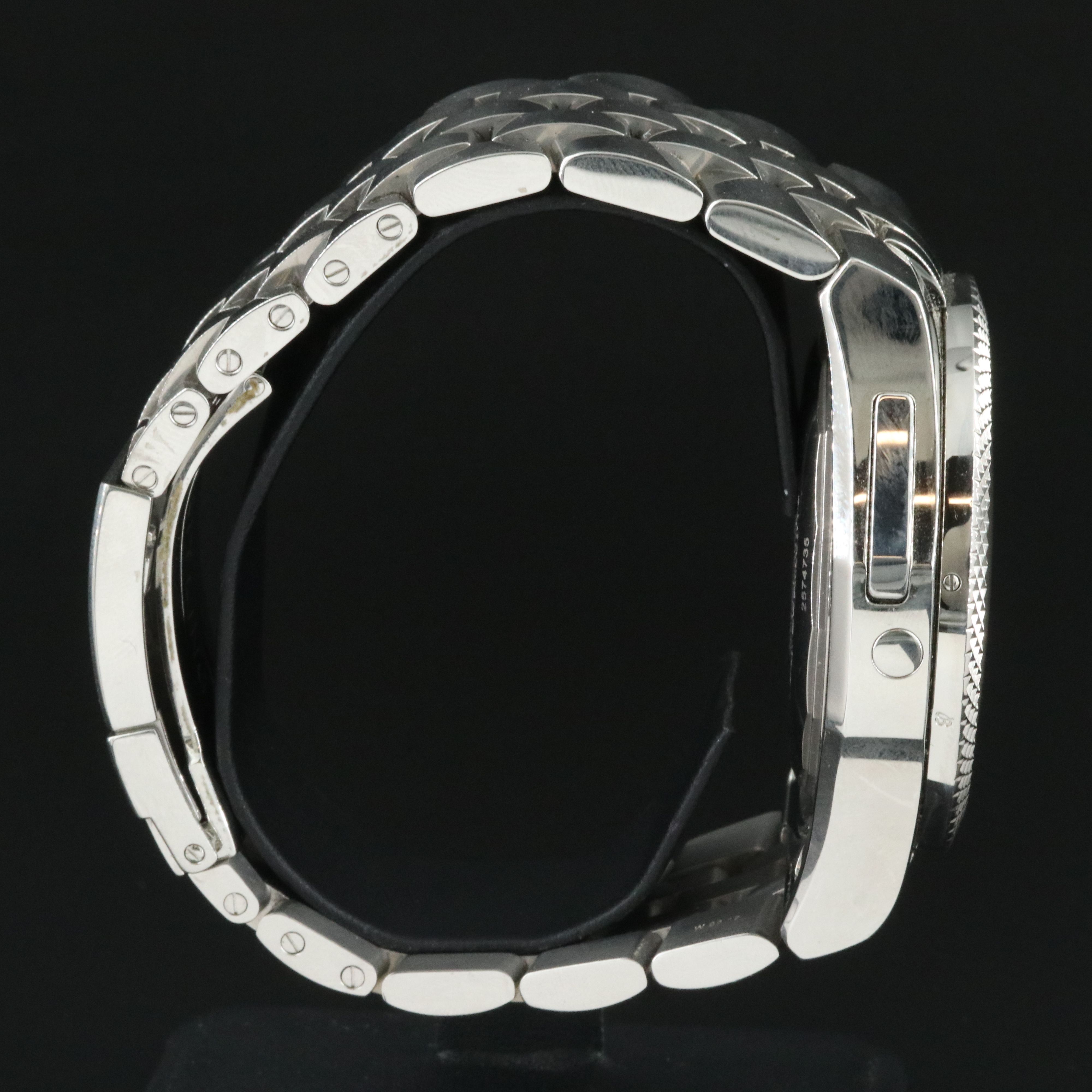 Breitling Bentley GMT Chronograph A47362 Black 49mm Steel Automatic Watch