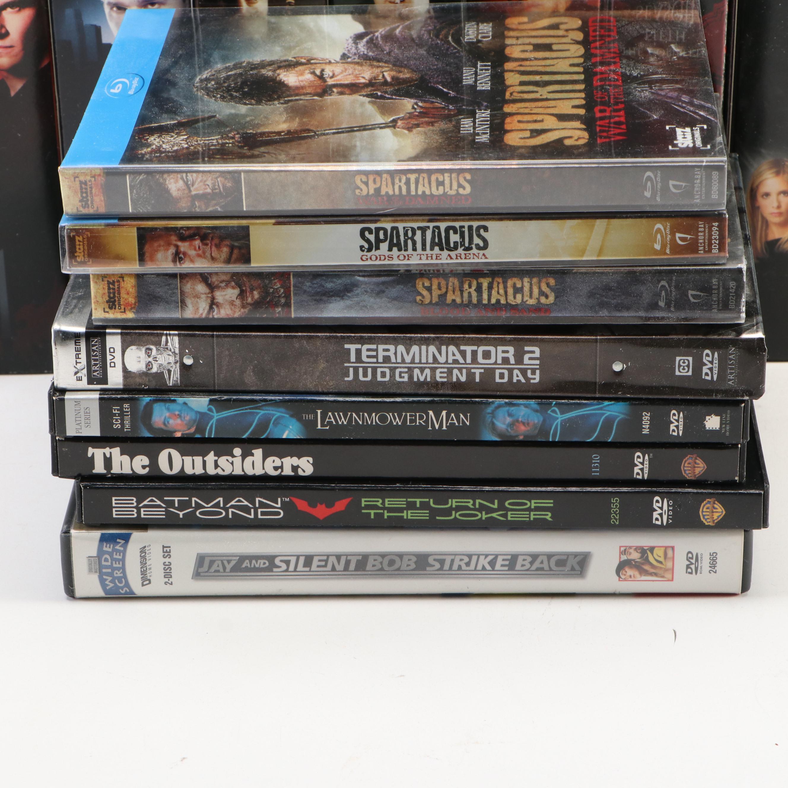 "Buffy the Vampire Slayer," "Spartacus," and More Blu-ray, DVD, and VHS Tapes