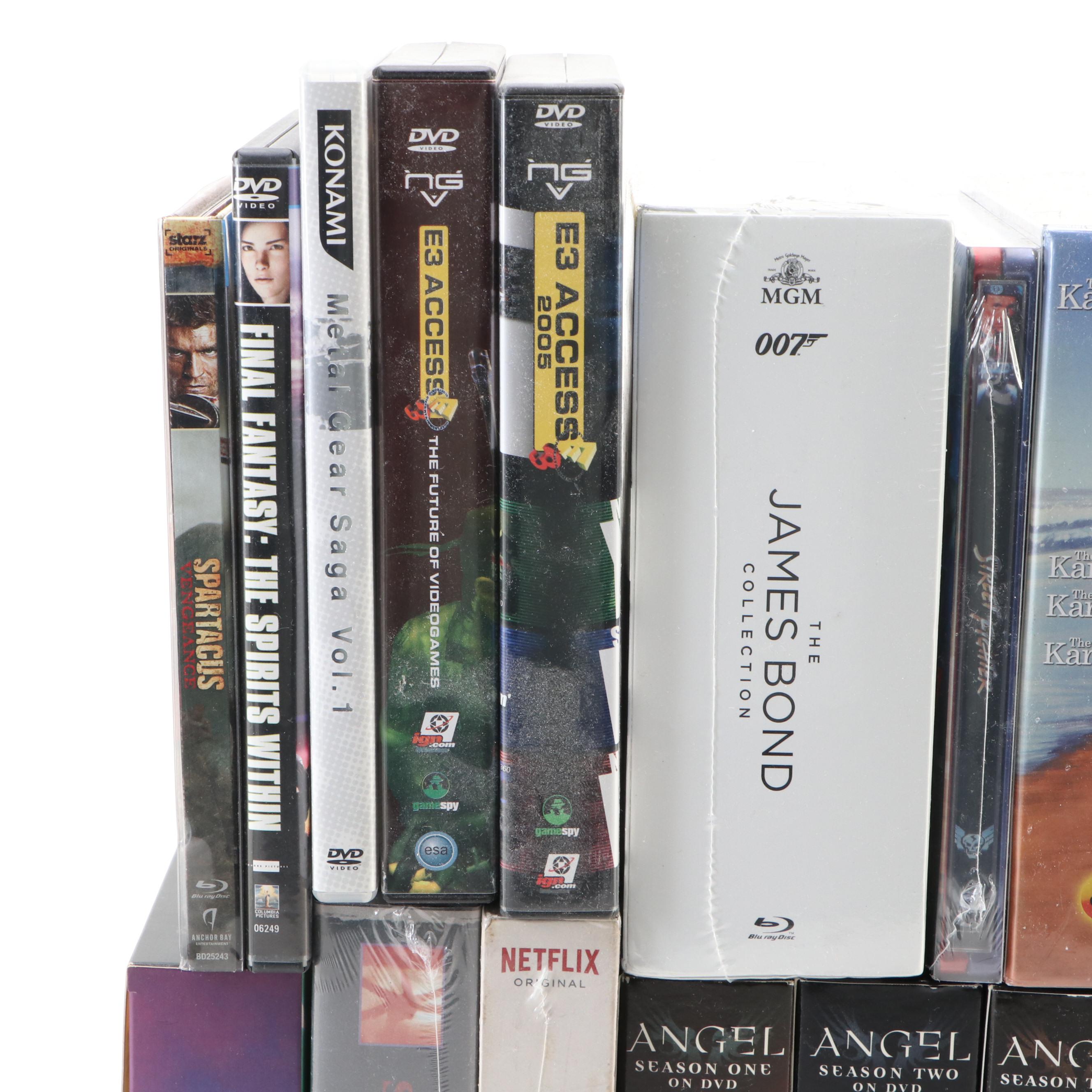 "Buffy the Vampire Slayer," "Spartacus," and More Blu-ray, DVD, and VHS Tapes