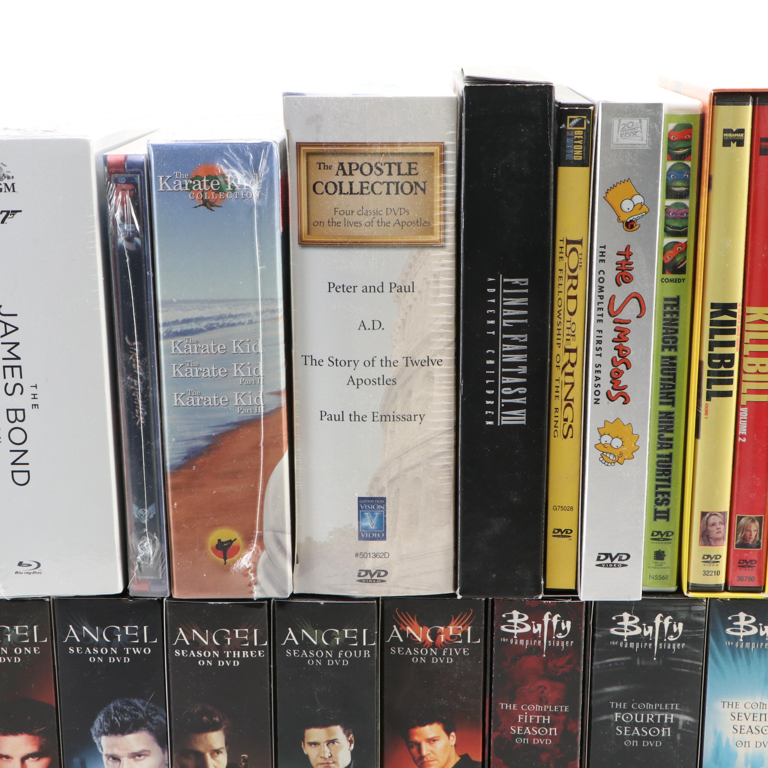 "Buffy the Vampire Slayer," "Spartacus," and More Blu-ray, DVD, and VHS Tapes