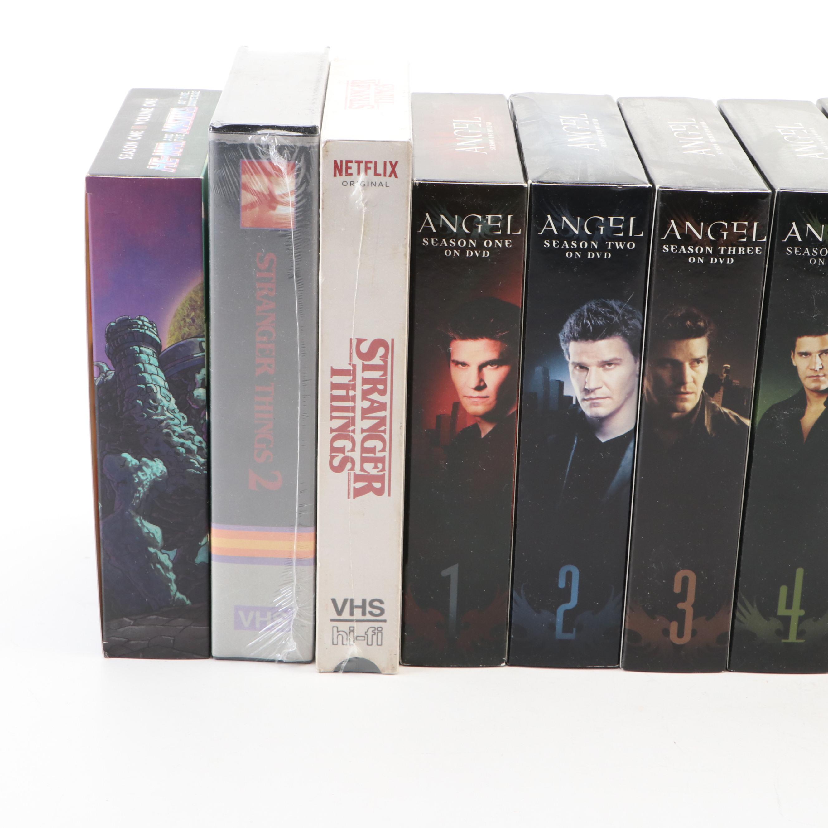 "Buffy the Vampire Slayer," "Spartacus," and More Blu-ray, DVD, and VHS Tapes