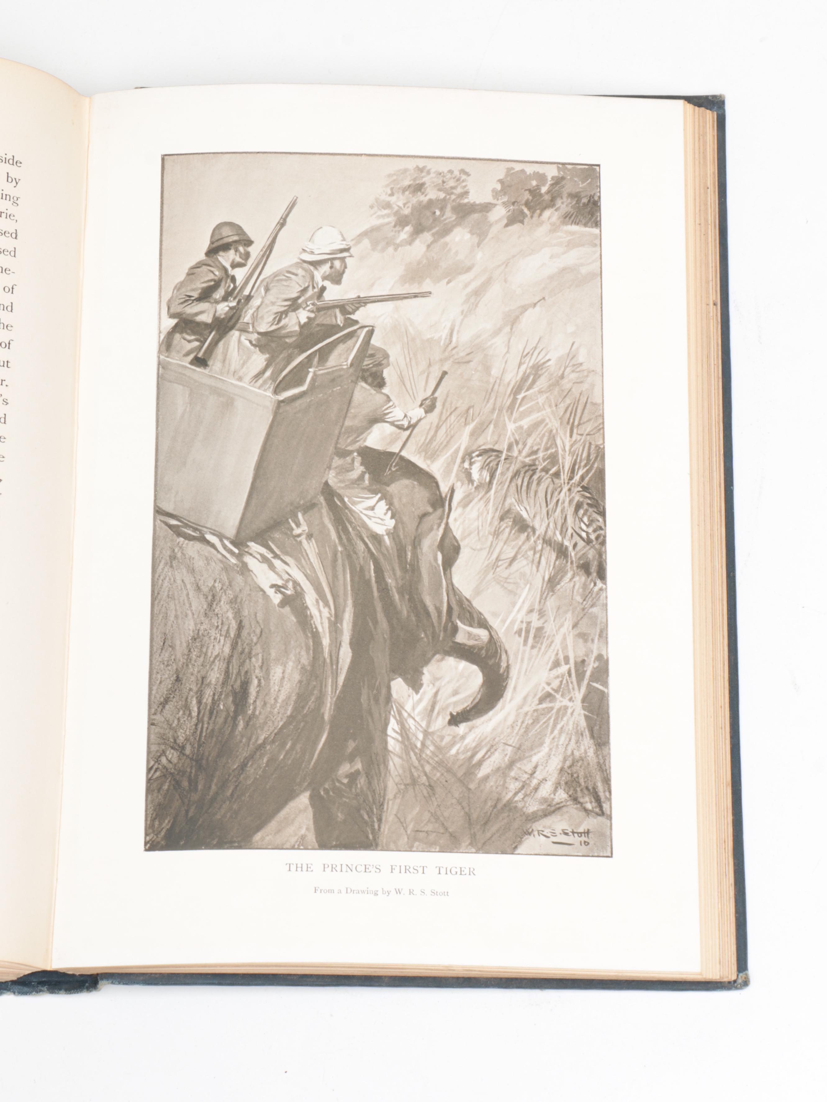 "King Edward VII: His Life and Reign" Near Complete Set by Edgar Sanderson, 1910