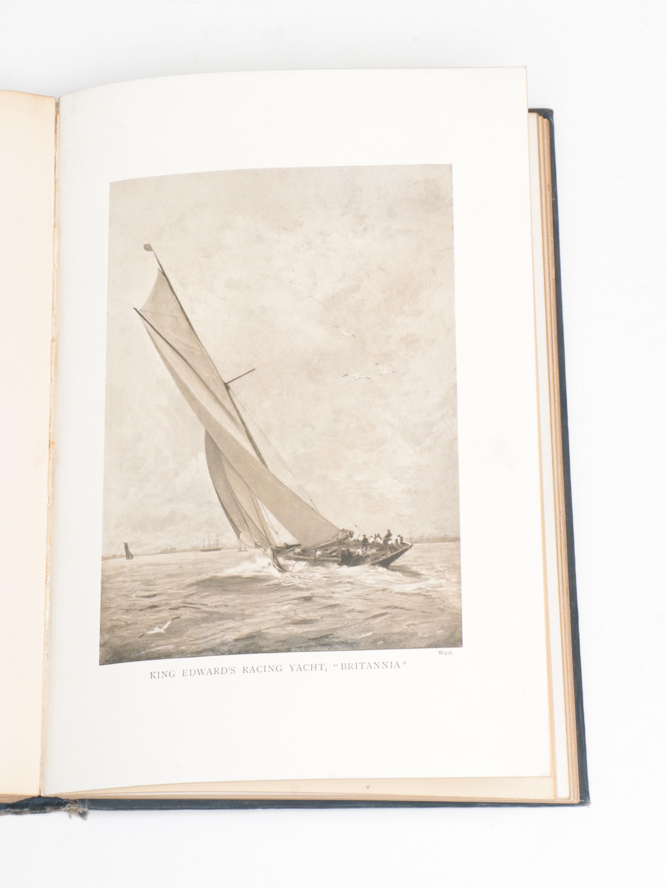 "King Edward VII: His Life and Reign" Near Complete Set by Edgar Sanderson, 1910