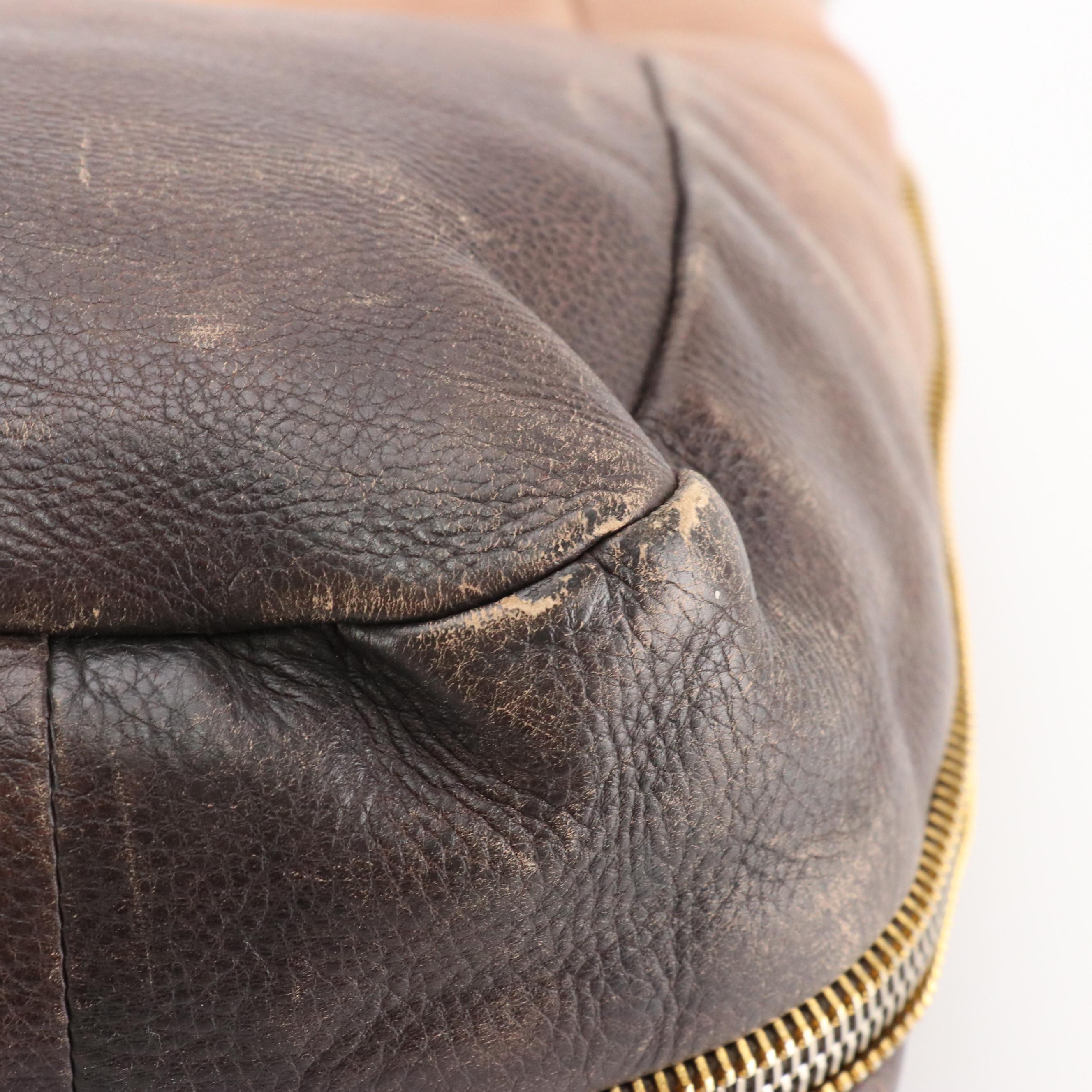 Prada Two-Way Tote Bag in Ombré Calfskin Leather