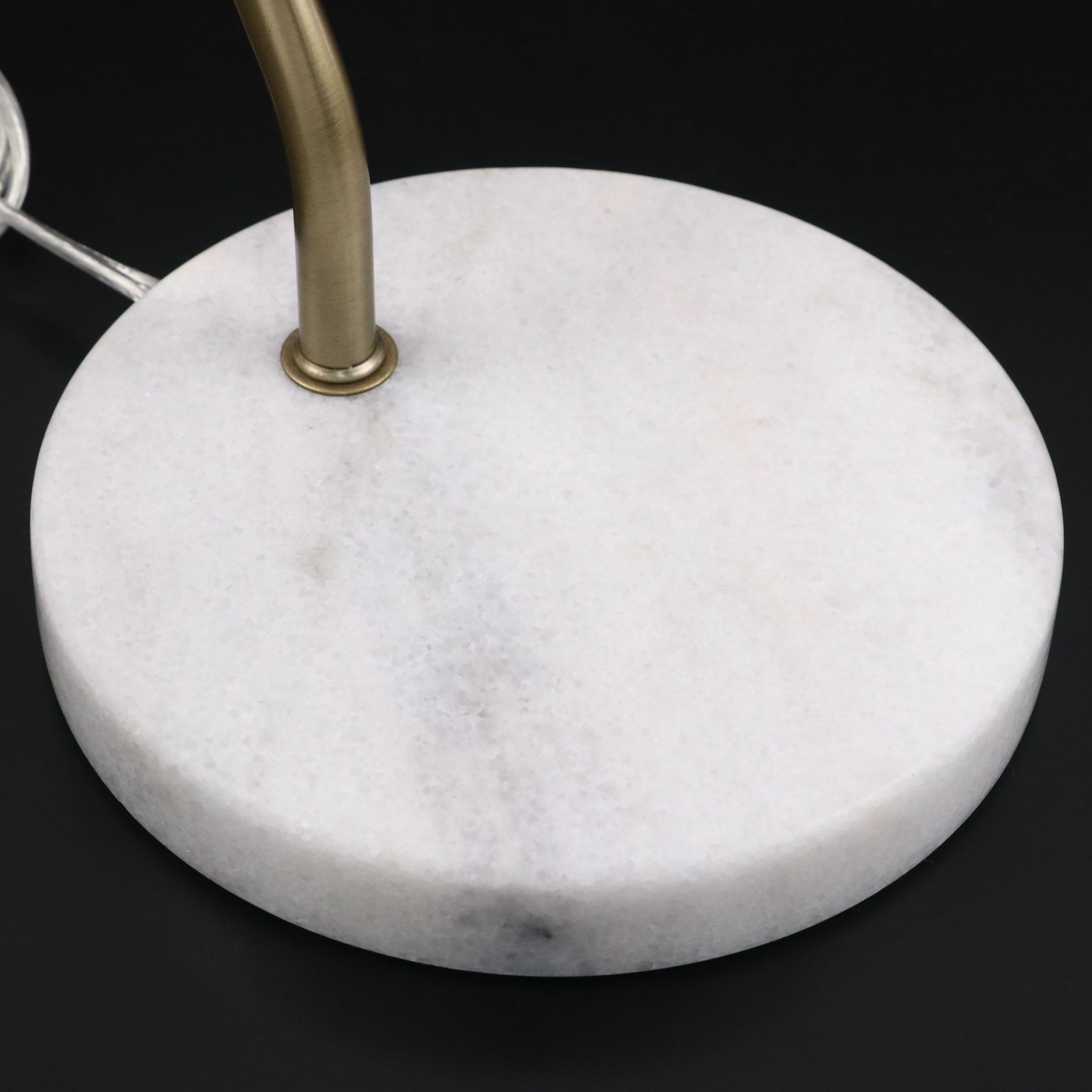 Threshold Metal and Brass Adjustable Desk Lamp