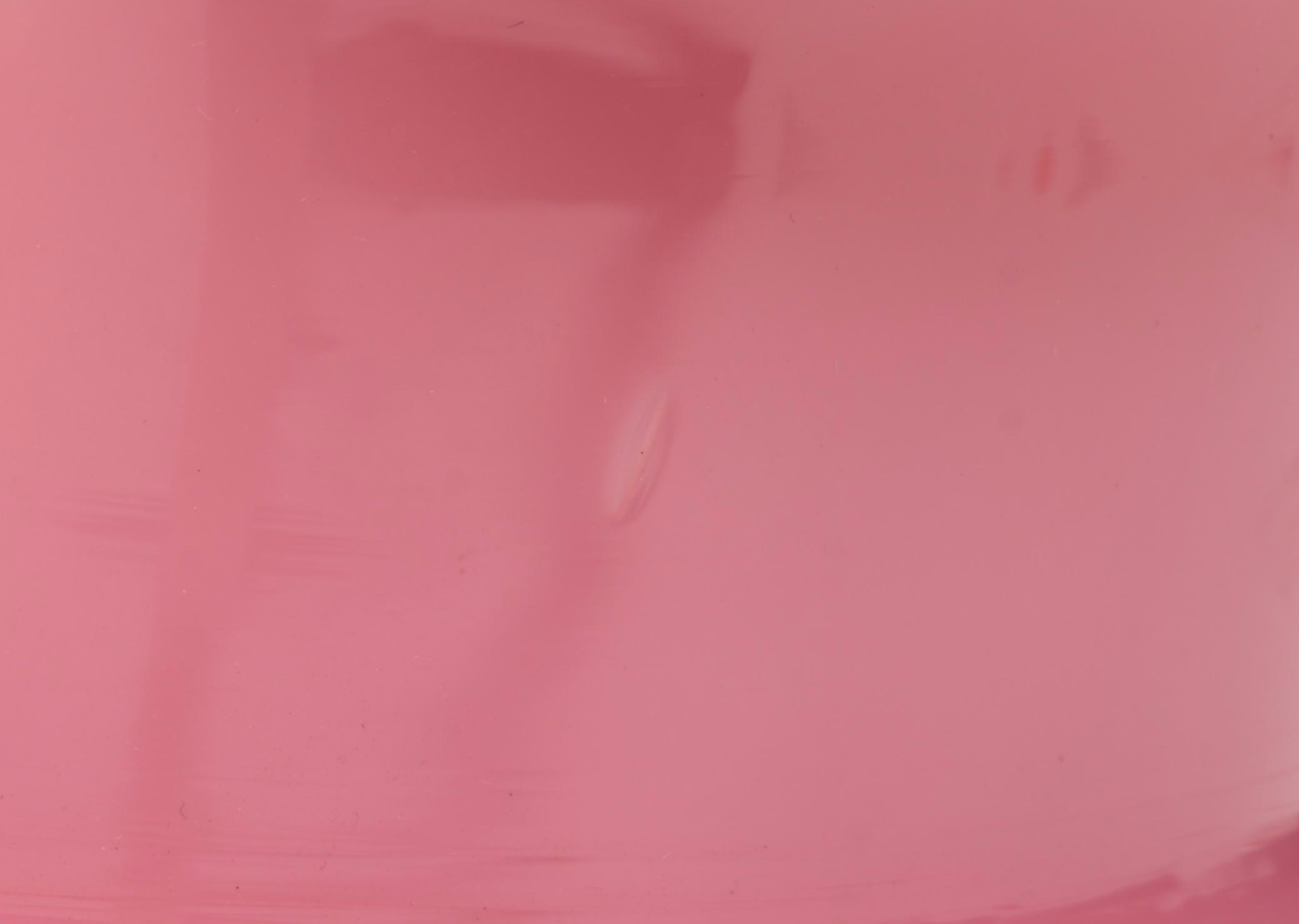 Victorian Hand-Painted Floral Bristol Glass Vases, Late 19th/Early 20th Century